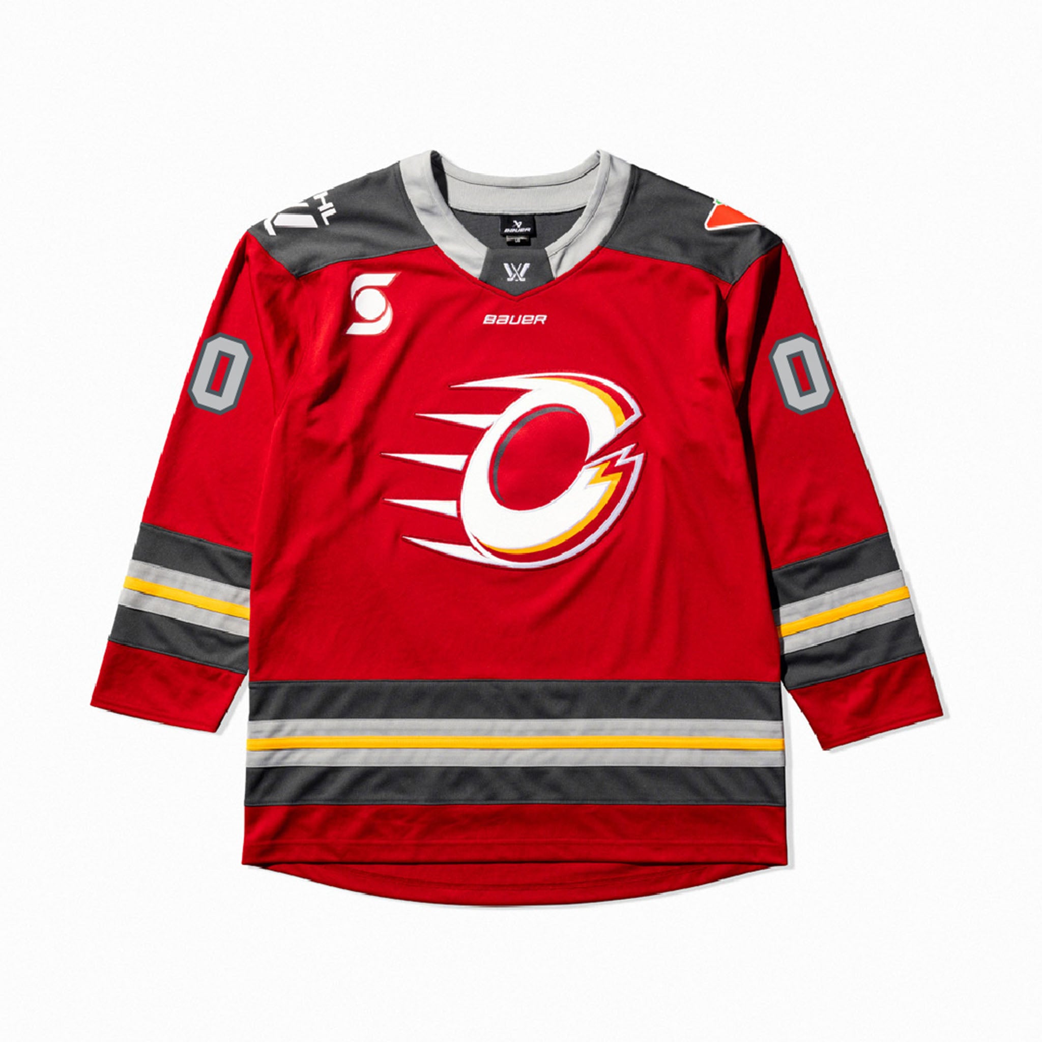 Youth Ottawa Charge Player Roster Bauer Replica Home Jersey - Jersey in Youth S/M