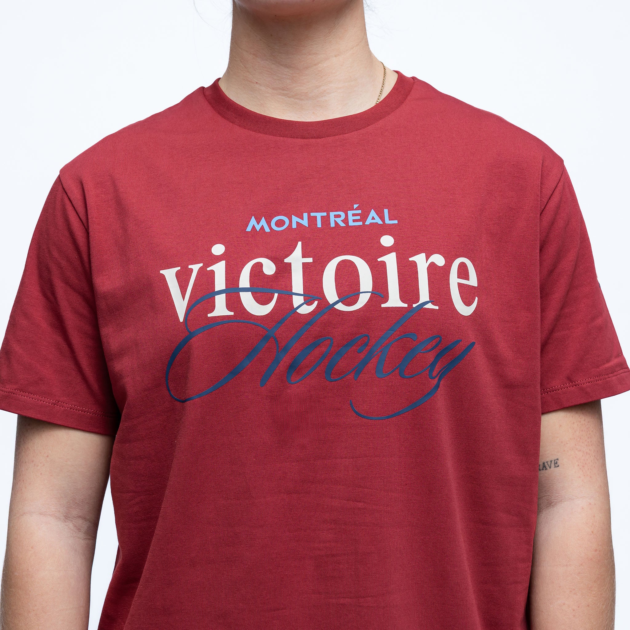 Adult Montreal Victoire Royalty Flow Sideline T-Shirt - T-Shirt in XS