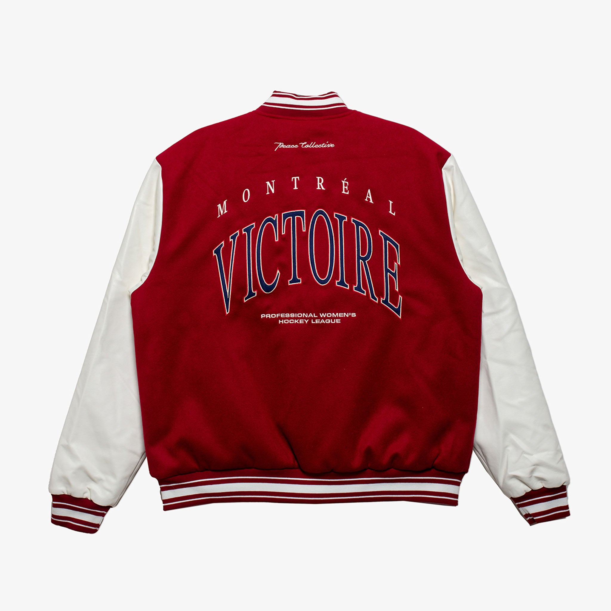 Adult Montreal Victoire Peace Collective Letterman Jacket