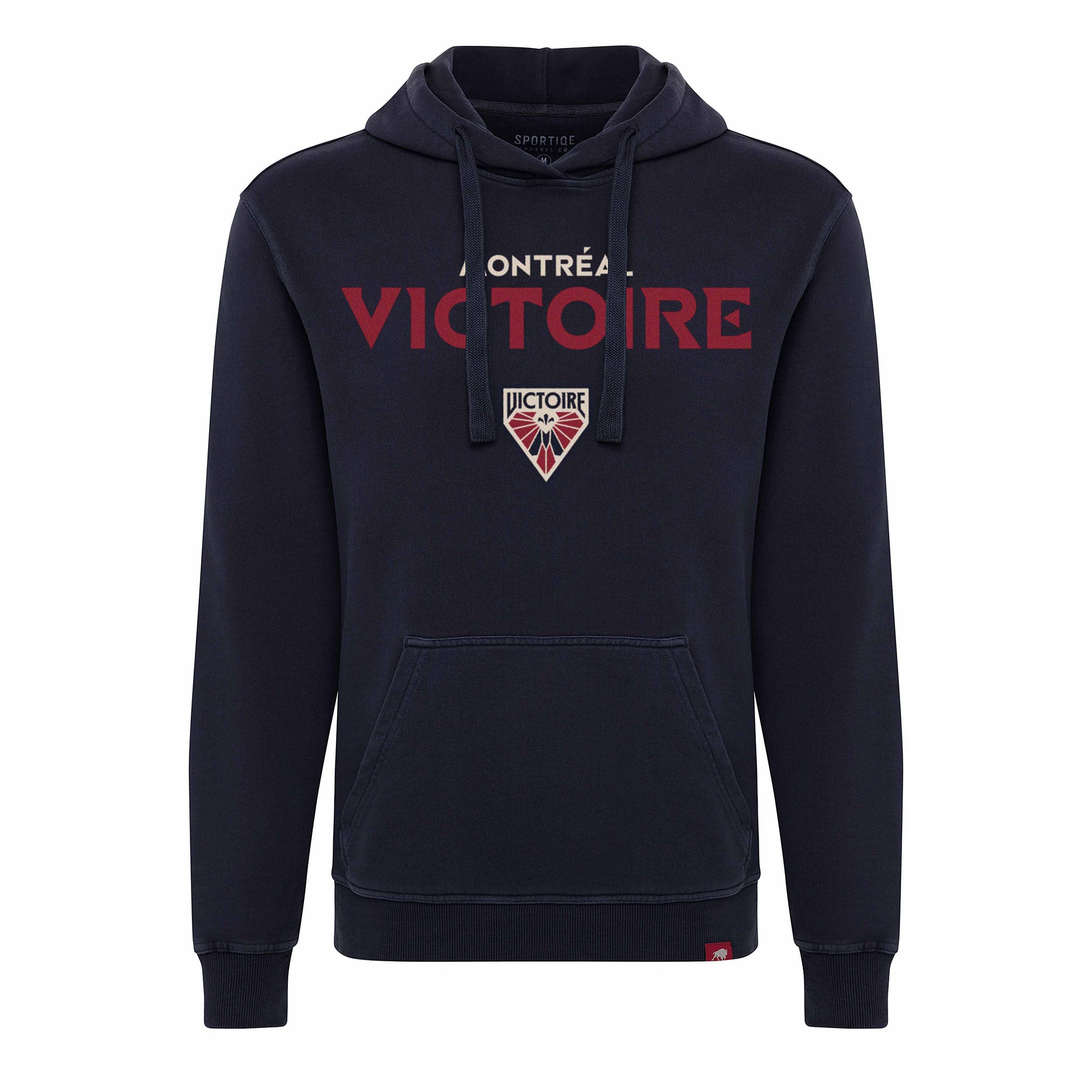 Adult Montreal Victoire Sportiqe Velvet Logo Blake Hoodie - Hoodie in Navy