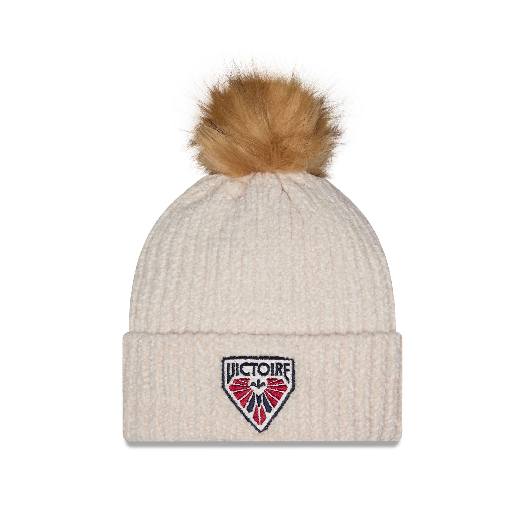 Adult Montreal Victoire New Era Logo Knit Pom Beanie - Beanie in