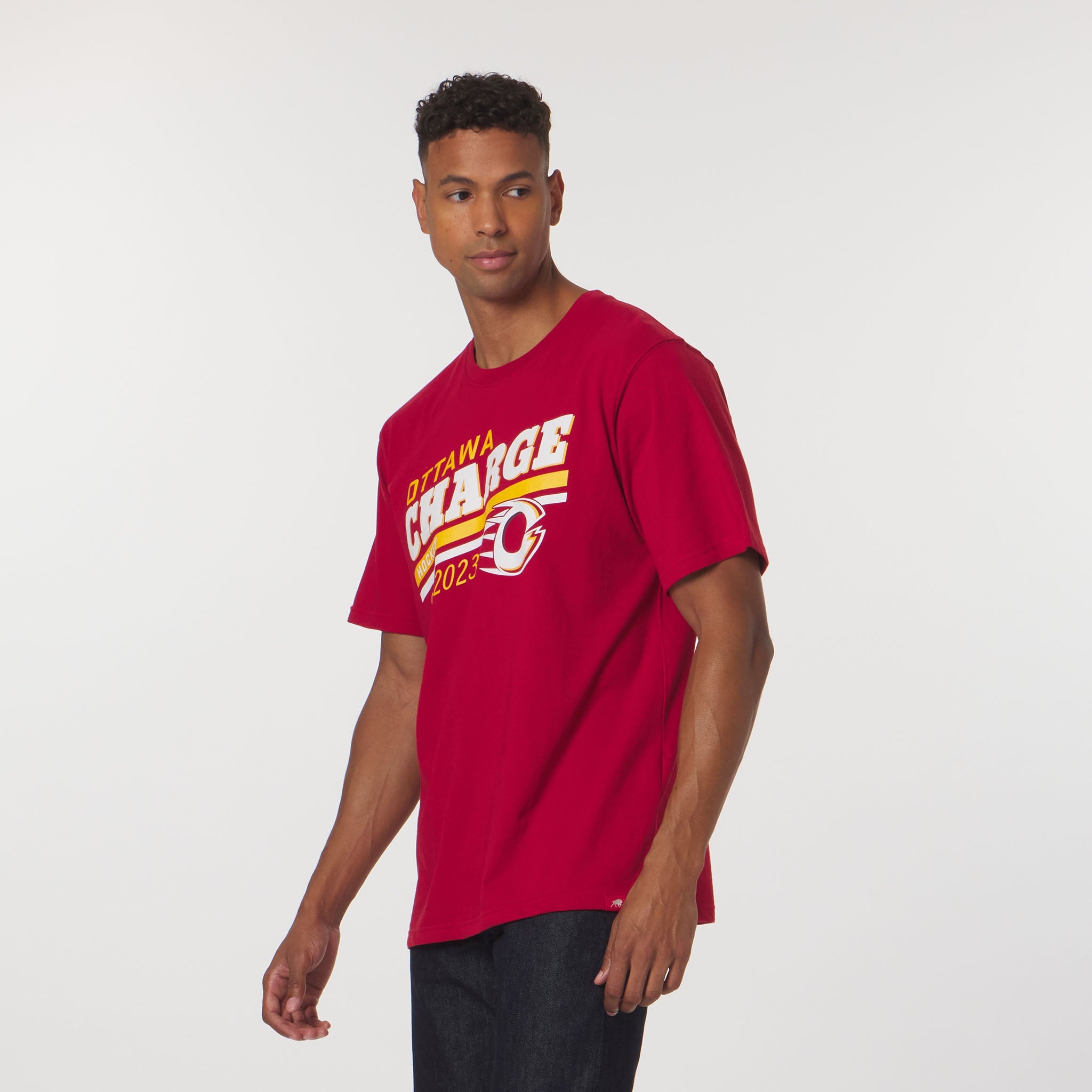 Adult Ottawa Charge Sportiqe Graphic Duke T-Shirt - T-Shirt in Red