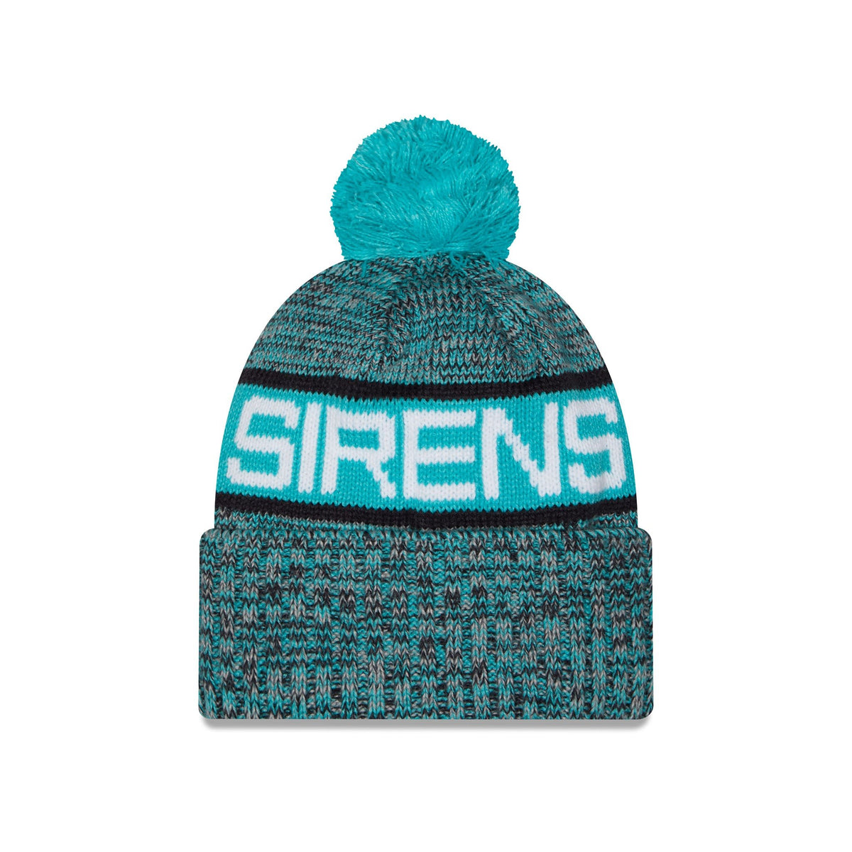 Adult New York Sirens New Era Knit Tri Color Pom Beanie - Beanie in