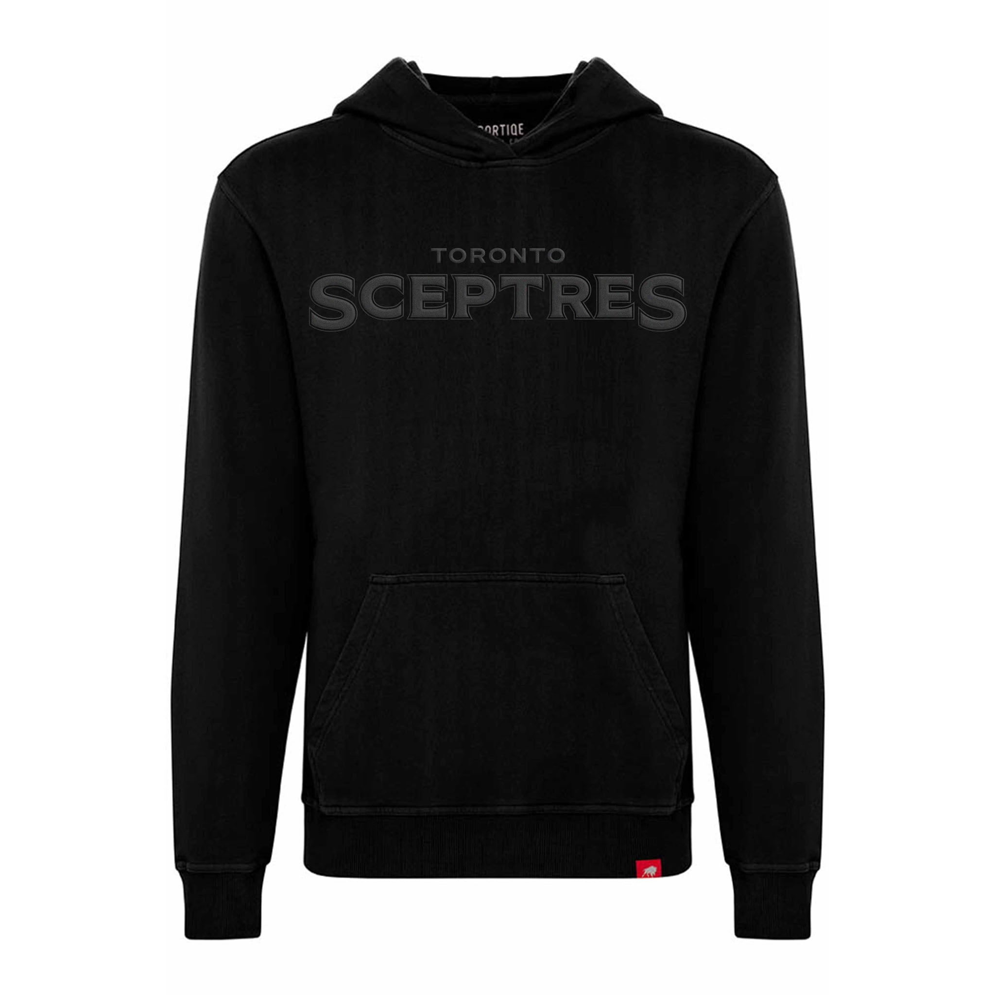 Adult Toronto Sceptres Sportiqe Puff Ink Logo Drake Hoodie - Hoodie in Black