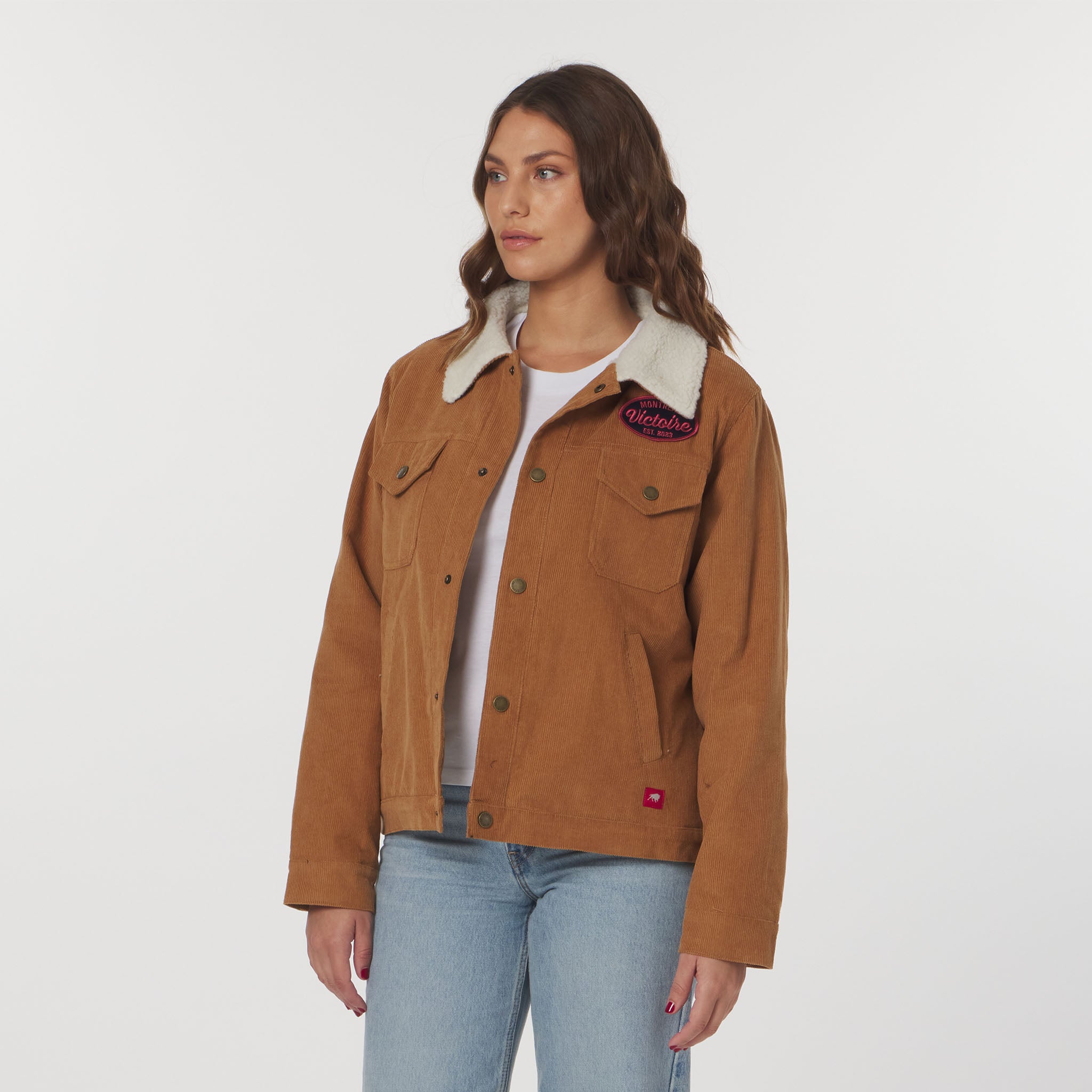 Women's Montreal Victoire Sportiqe Kinsey Jacket - Jacket in Brown