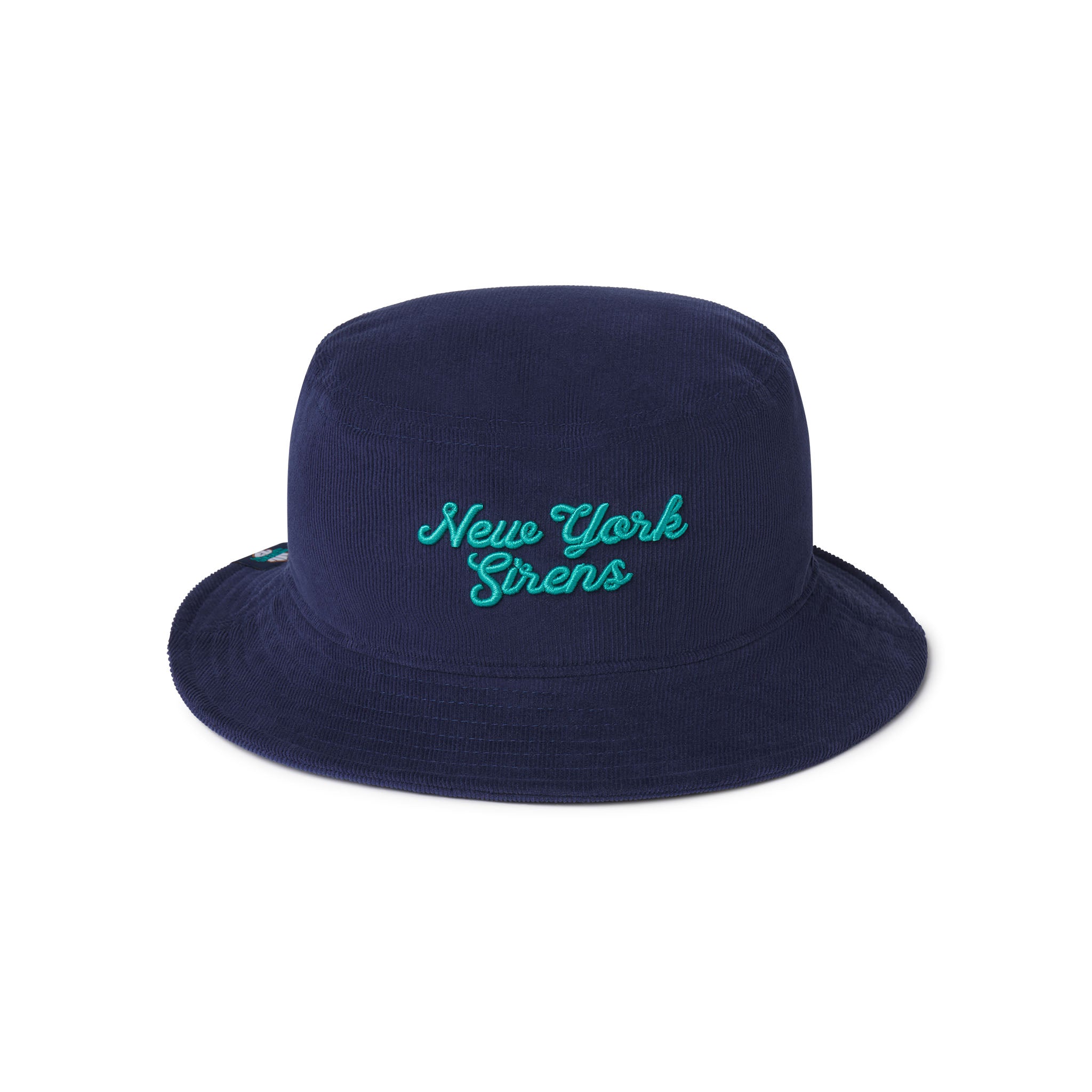 Adult New York Sirens Sportiqe Corduroy Bucket Hat - Hat in Blue