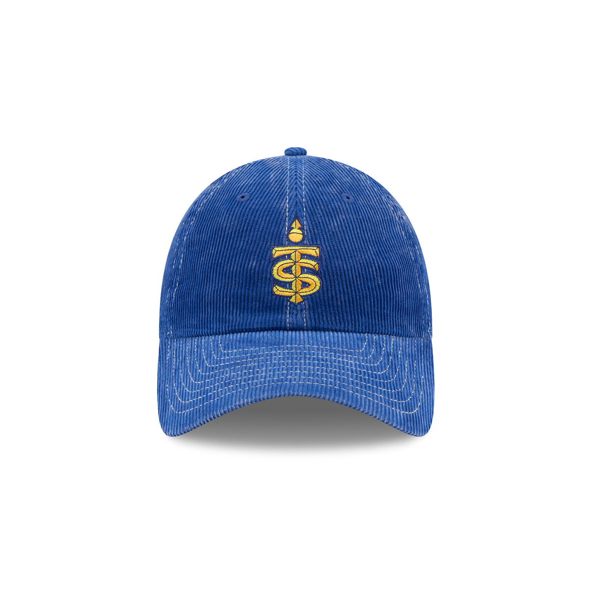 Blue Corduroy Embroidered Toronto Sceptres Logo Hat Front