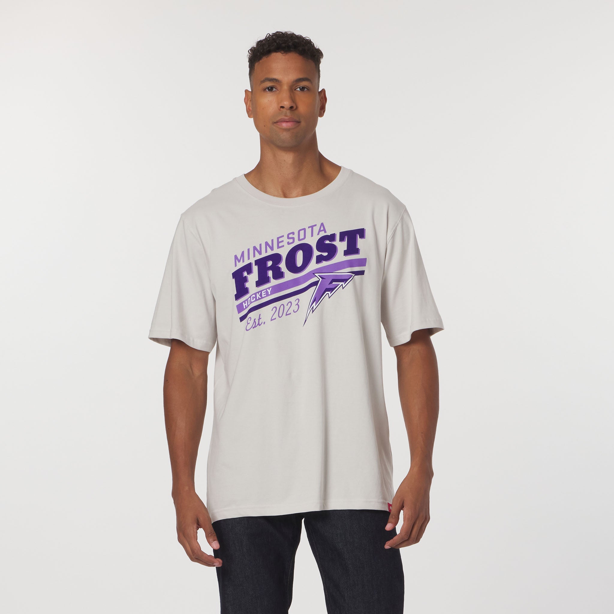 Adult Minnesota Frost Sportiqe Graphic Duke T-Shirt - T-Shirt in Stone