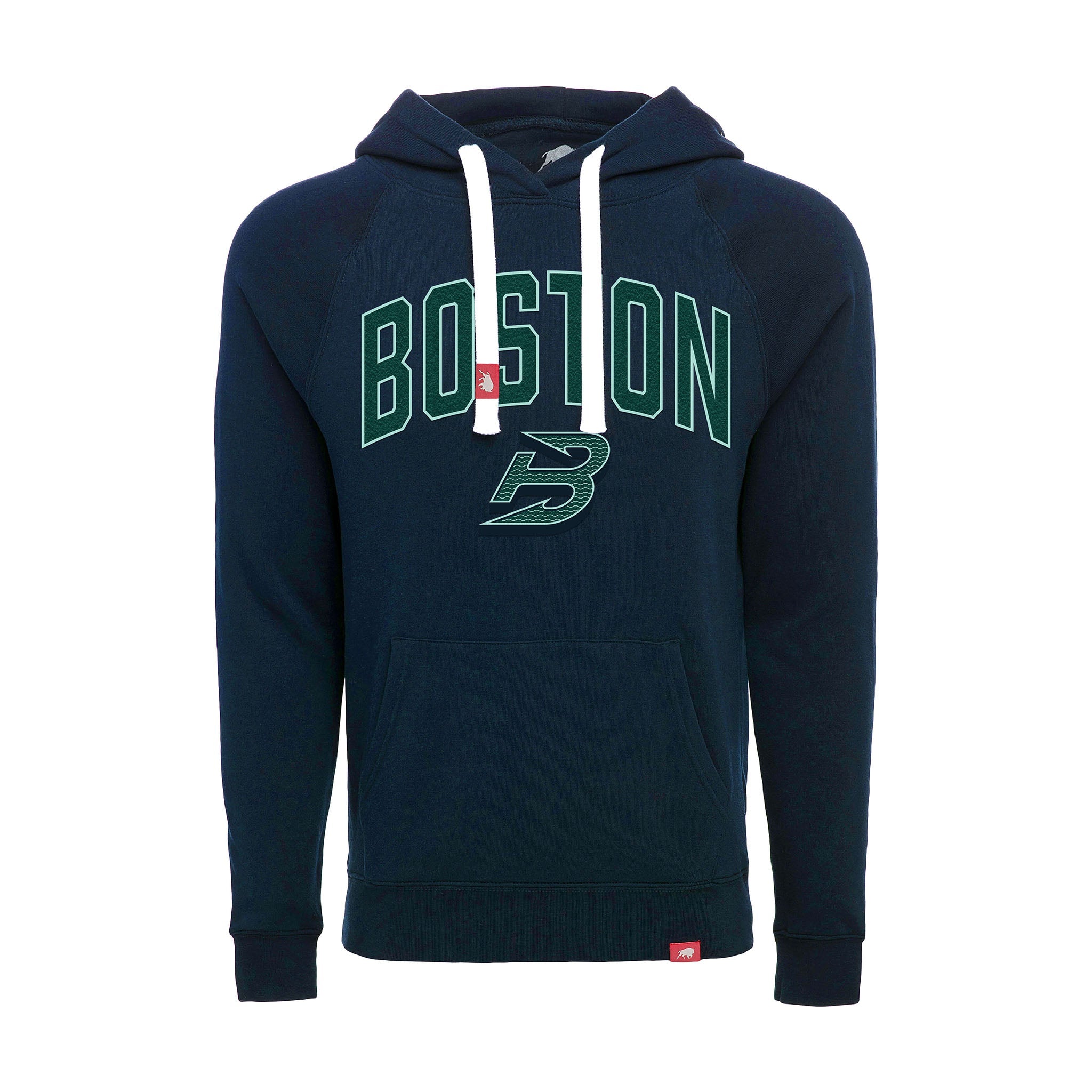 Adult Boston Fleet Sportiqe Chenille Olsen Hoodie - Hoodie in Navy