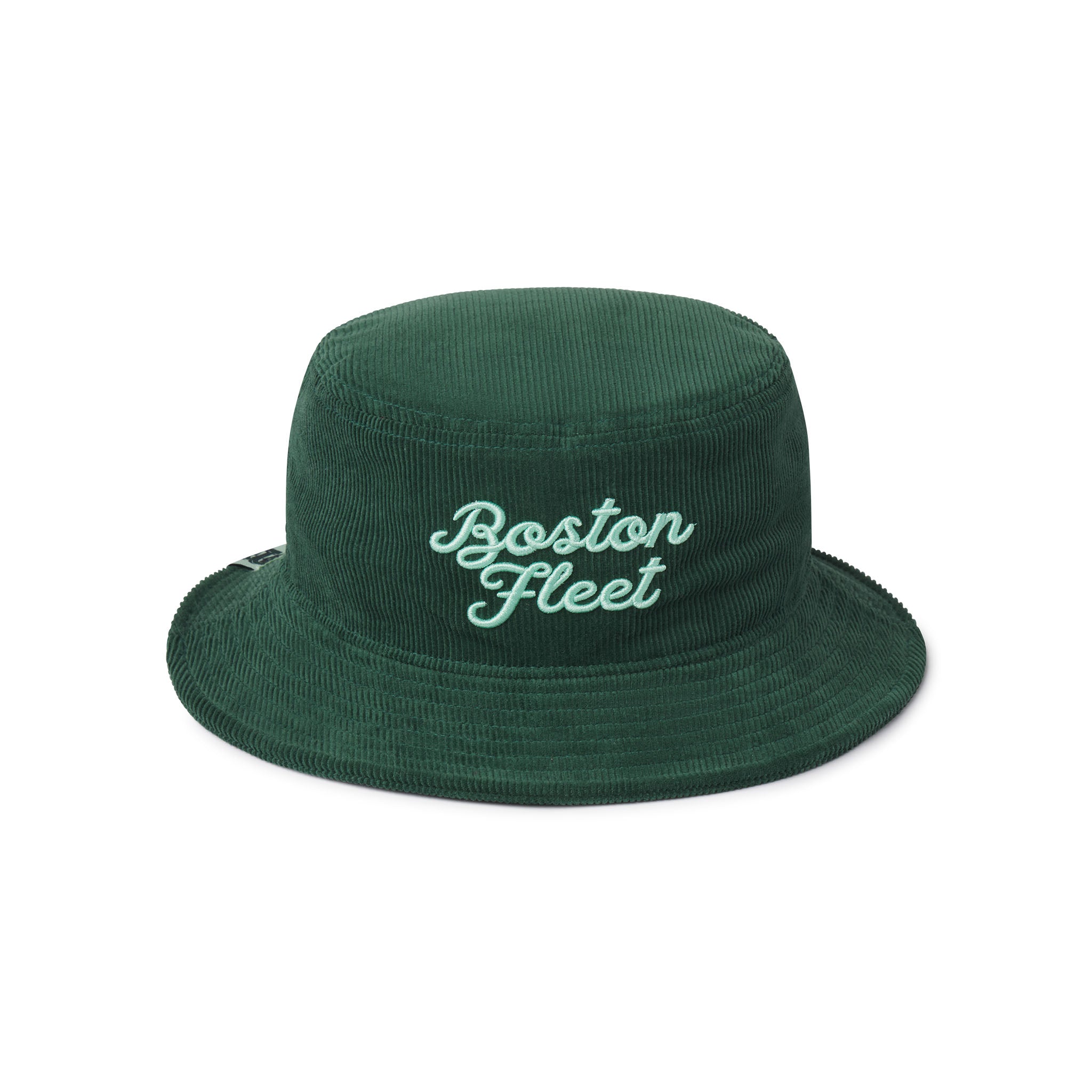 Adult Boston Fleet Sportiqe Corduroy Bucket Hat - Hat in Green