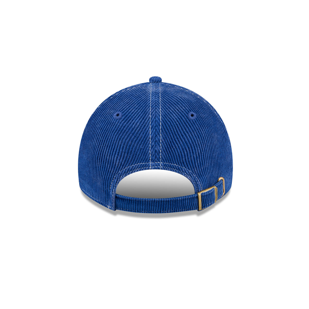 Blue Corduroy Embroidered Vancouver Goldeneyes Logo Hat Back Tuck Strap with Buckle