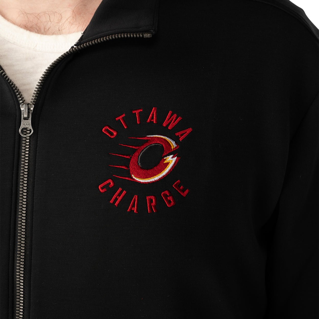 Ottawa Charge Adult Bauer Envoy Half Zip - Half Zip in S