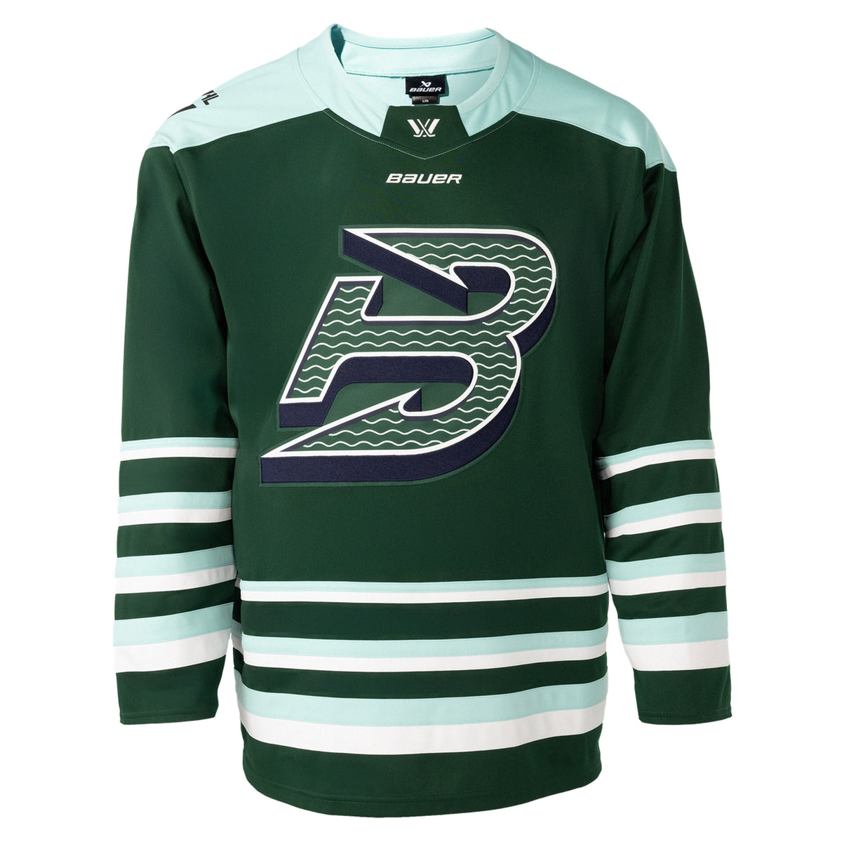 Boston Fleet Youth Bauer Replica Home Jersey - Jersey in Green