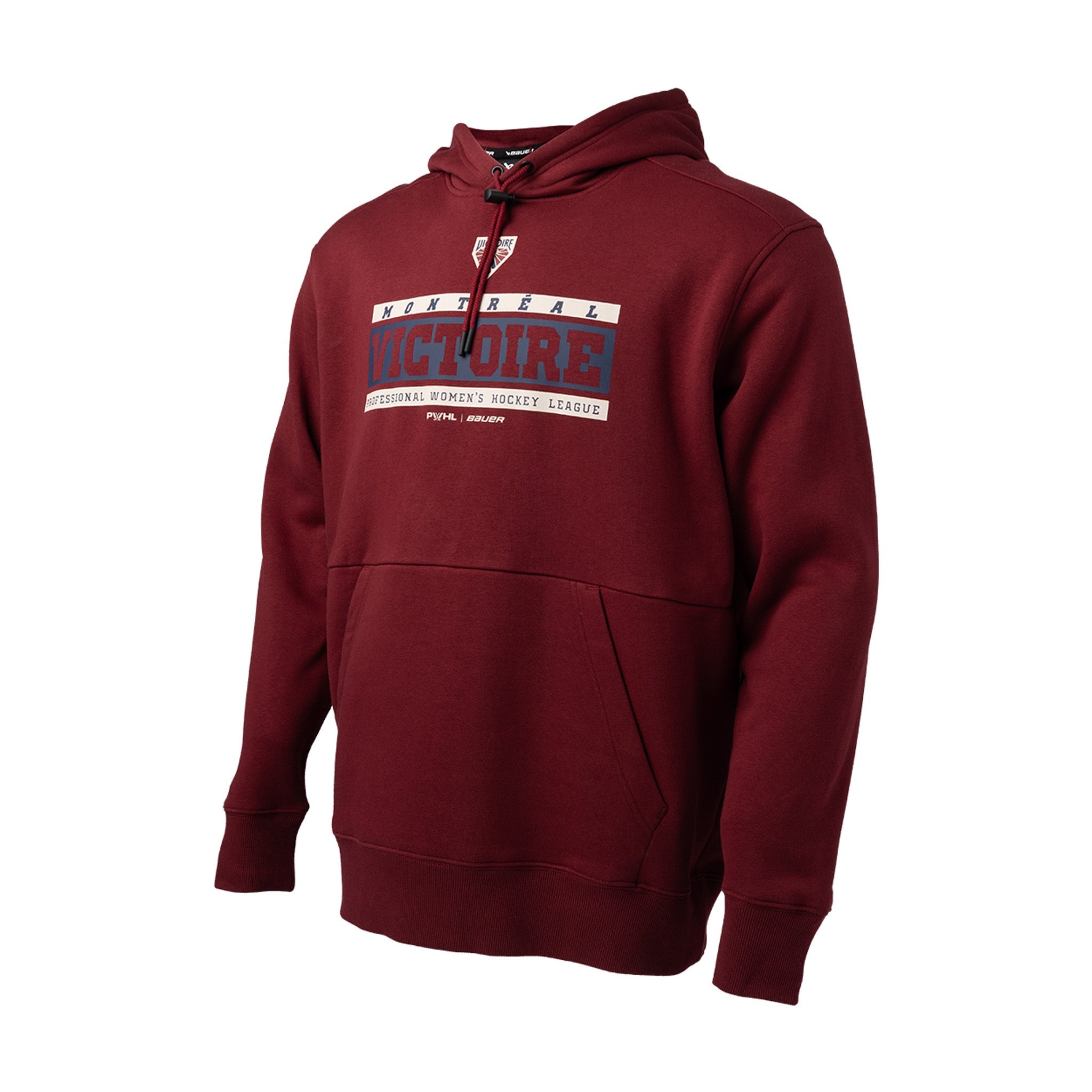 Adult Montreal Victoire Bauer Core Ultimate Hoodie - Hoodie in Maroon