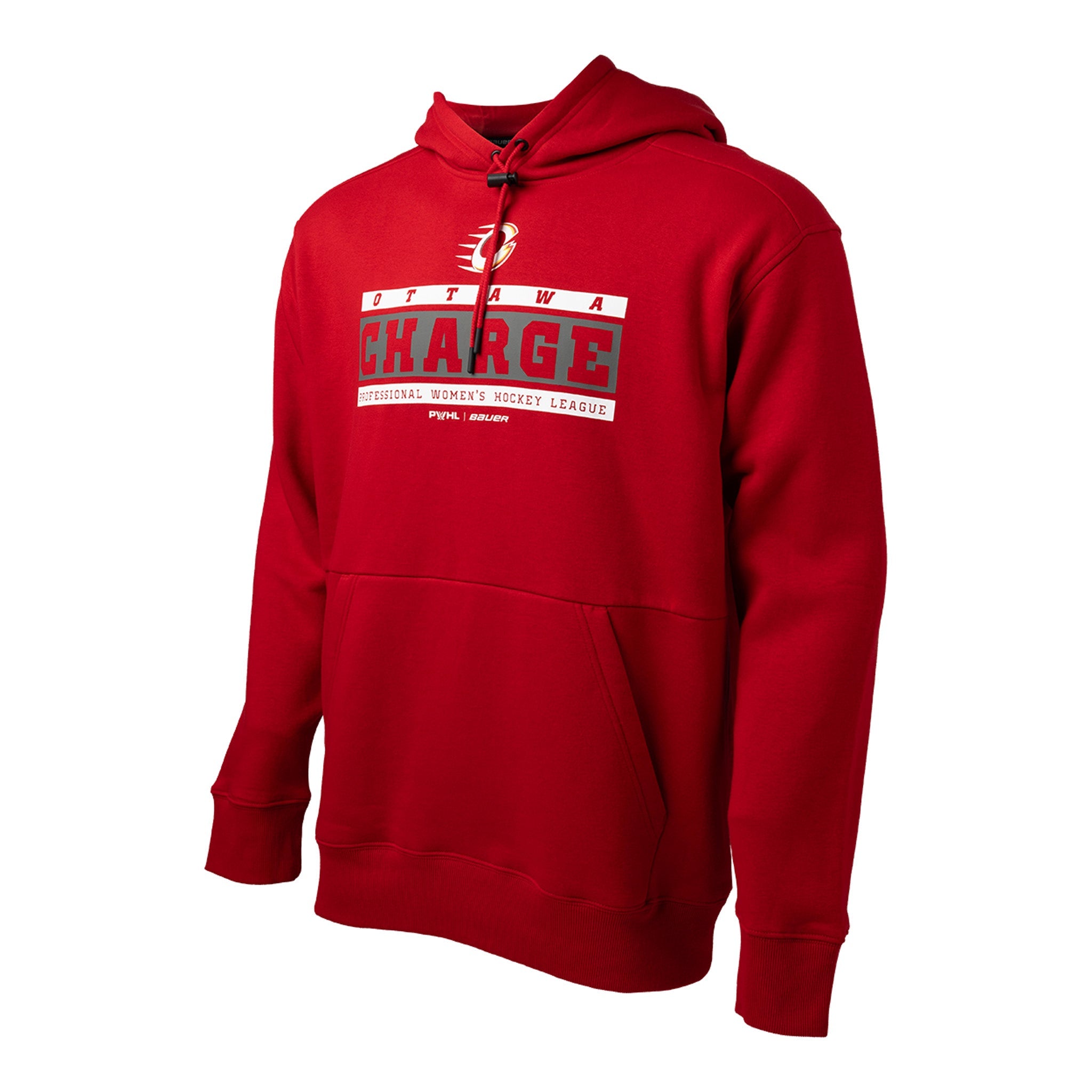 Adult Ottawa Charge Bauer Core Ultimate Hoodie - Hoodie in Red