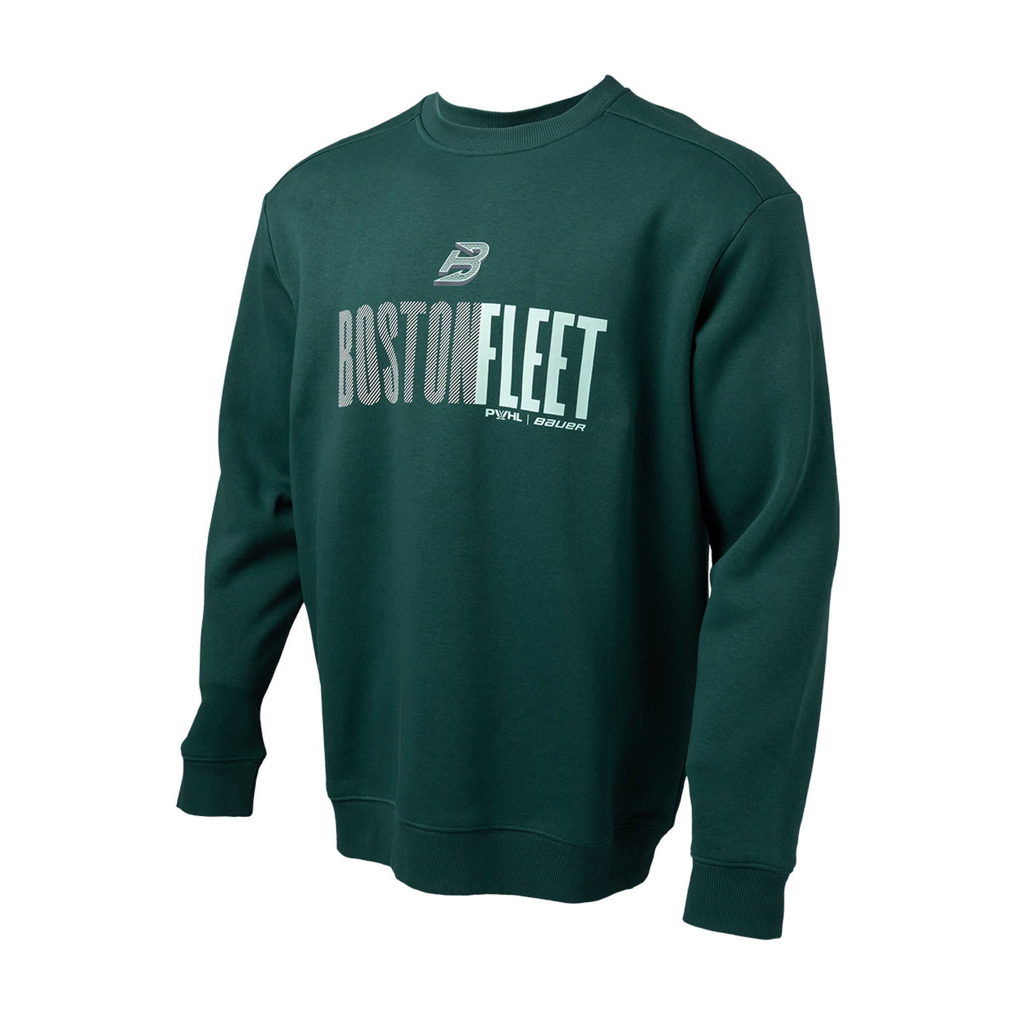 Adult Boston Fleet Bauer Fleece Crew - Crewneck in Green