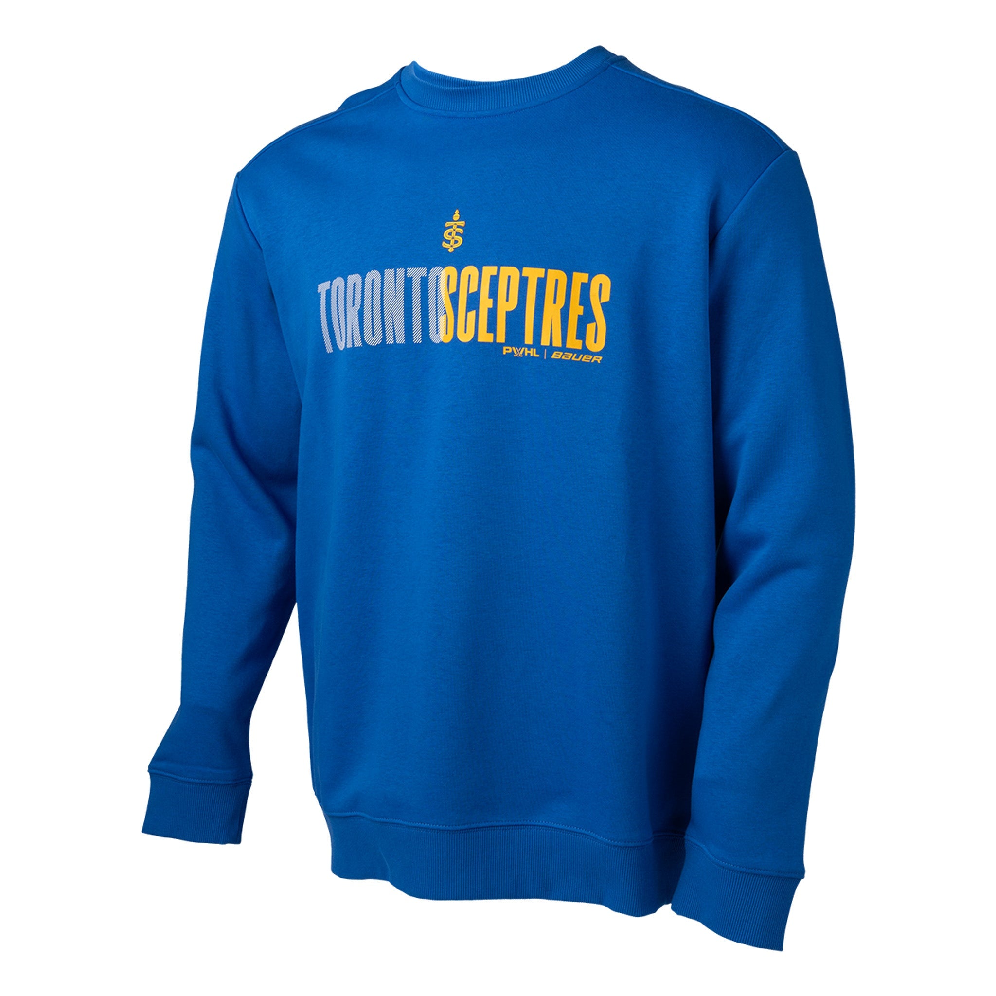 Adult Toronto Sceptres Bauer Fleece Crew - Crewneck in Blue