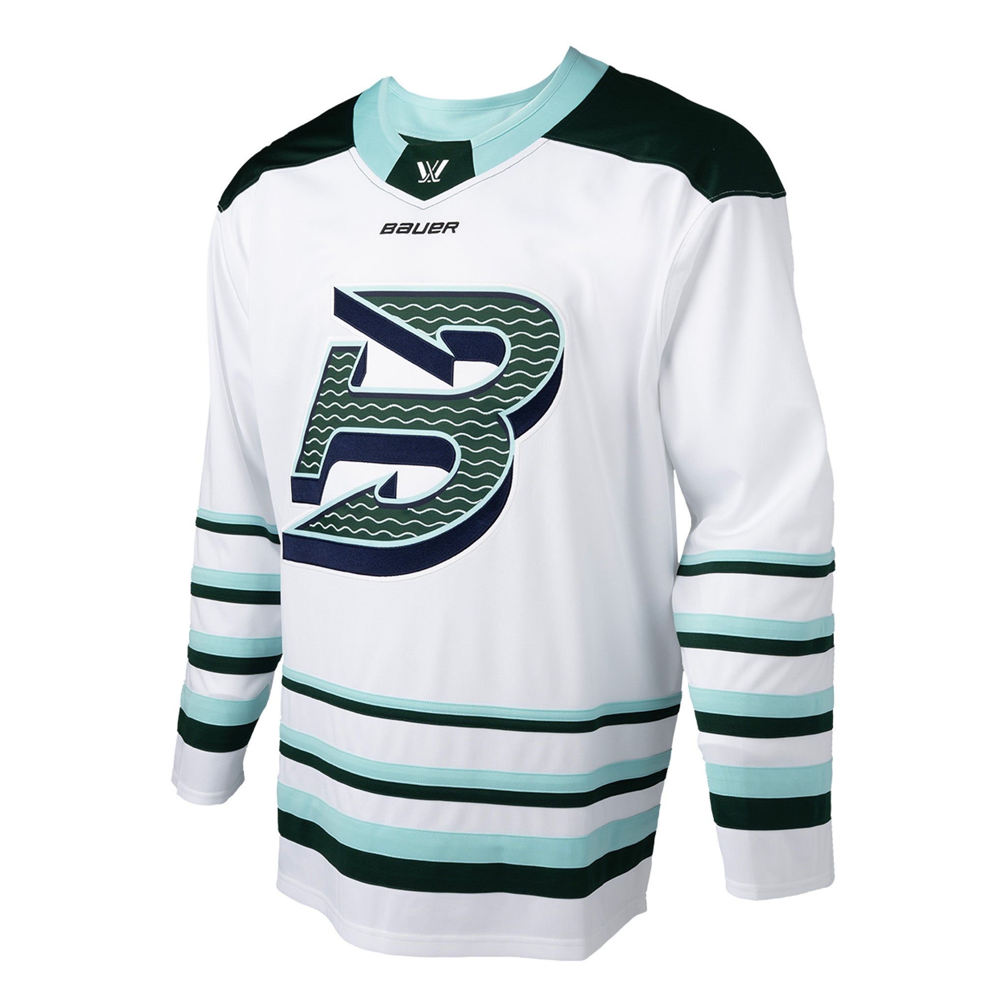Adult Boston Fleet Bauer Replica Away Jersey - Jersey in White