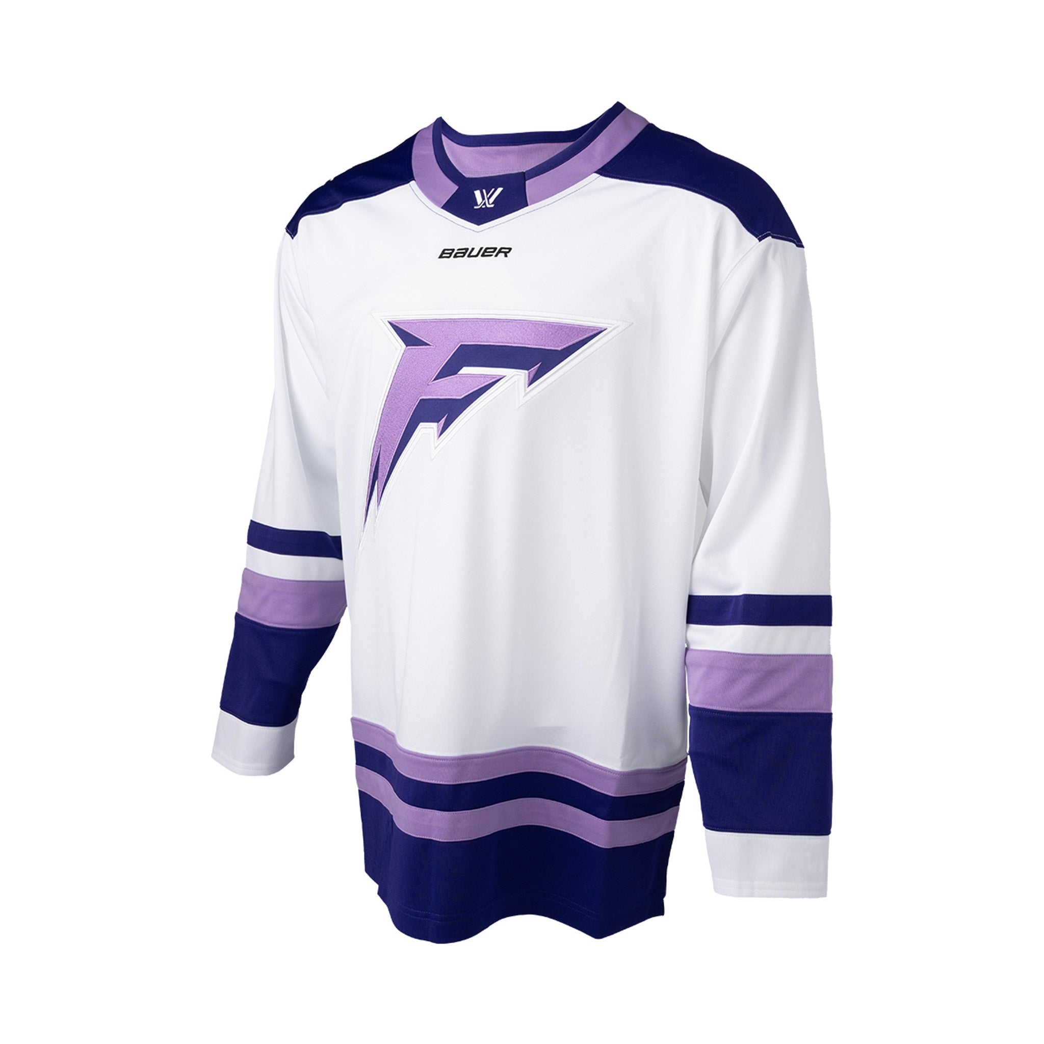 Adult Minnesota Frost Bauer Replica Away Jersey - Jersey in White