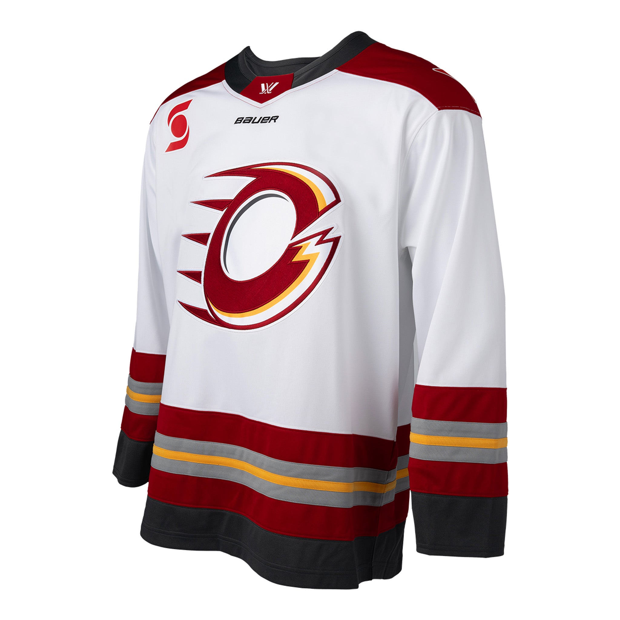 Adult Ottawa Charge Bauer Replica Away Jersey - Jersey in White