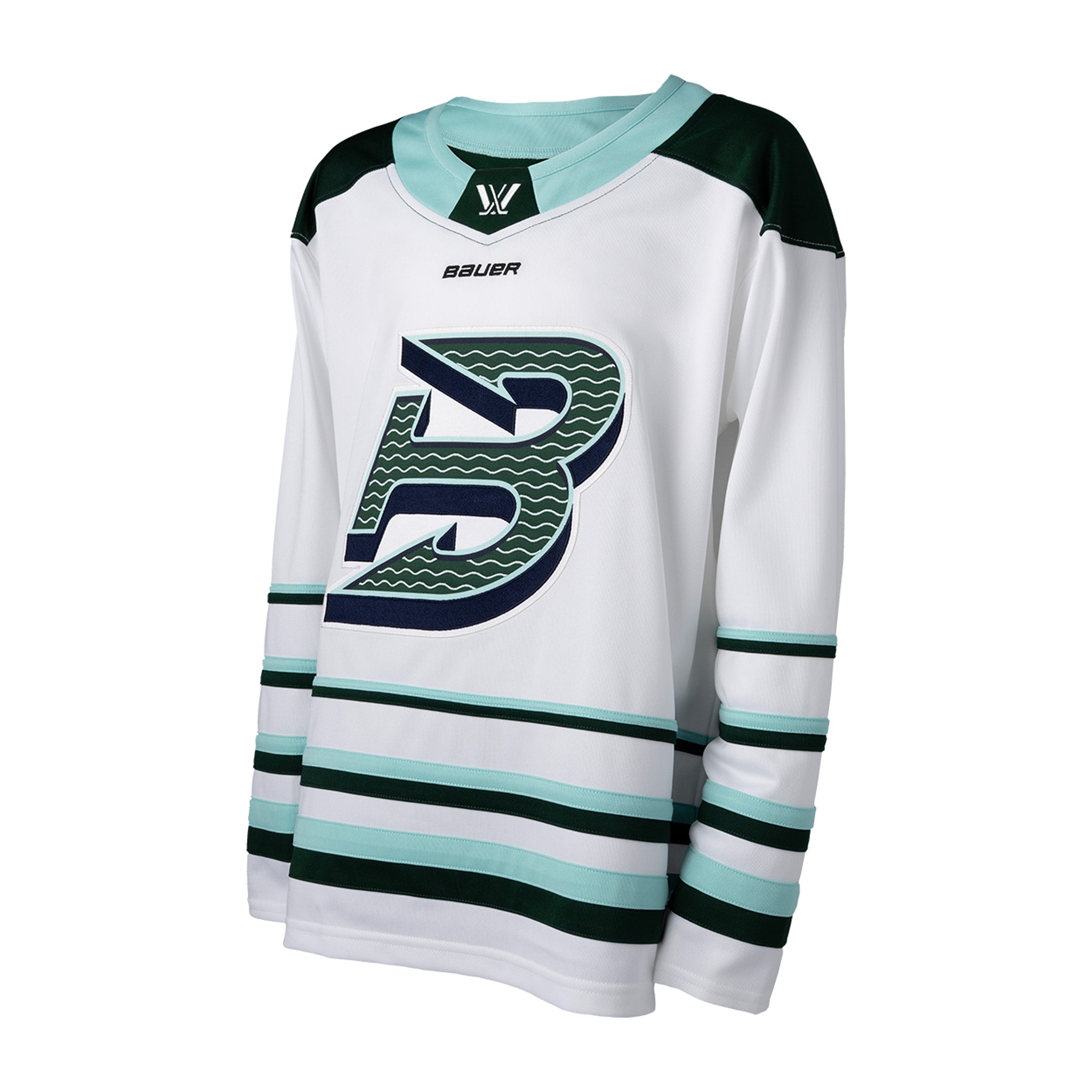 Youth Boston Fleet Bauer Replica Away Jersey - Jersey in White