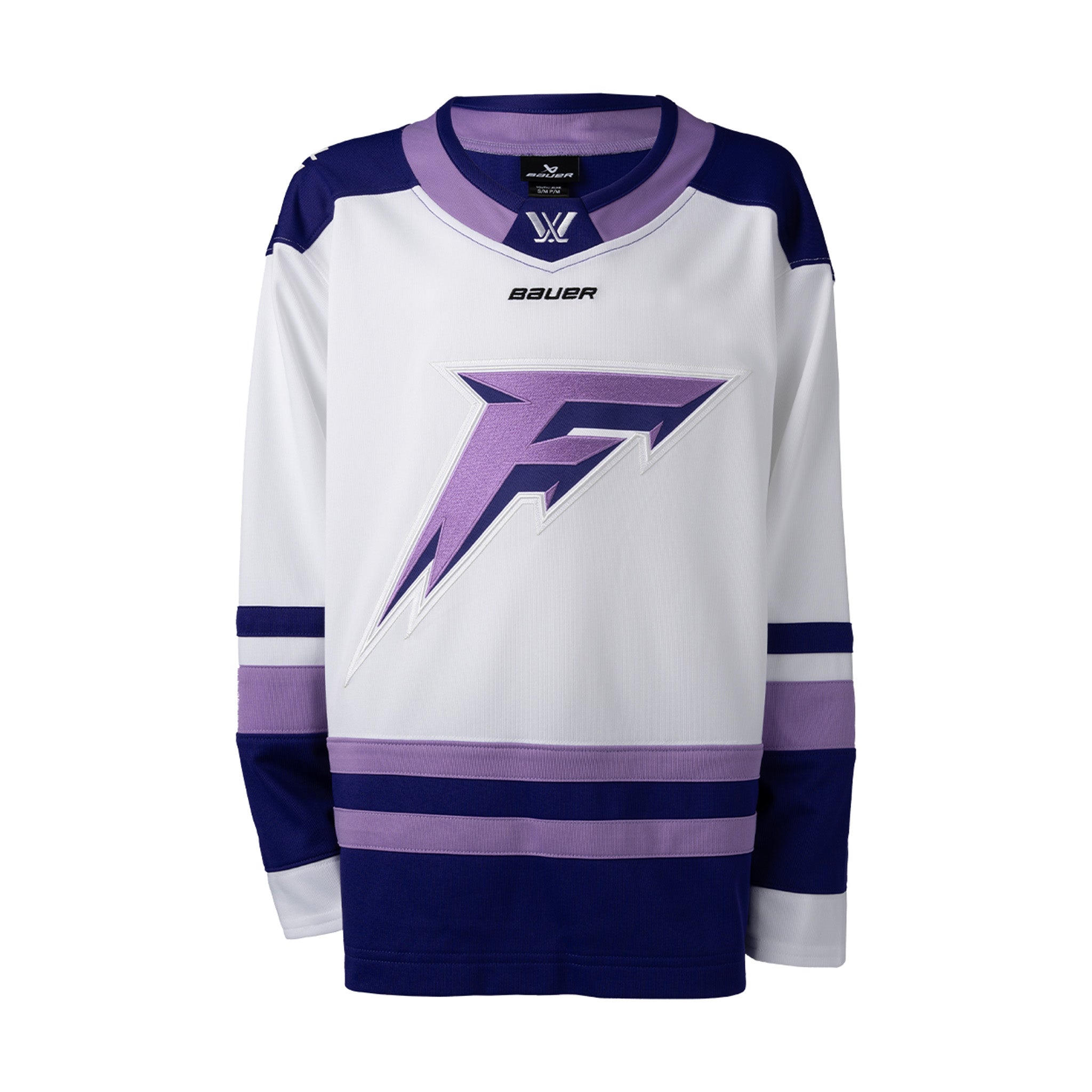 Youth Minnesota Frost Bauer Replica Away Jersey - Jersey in White