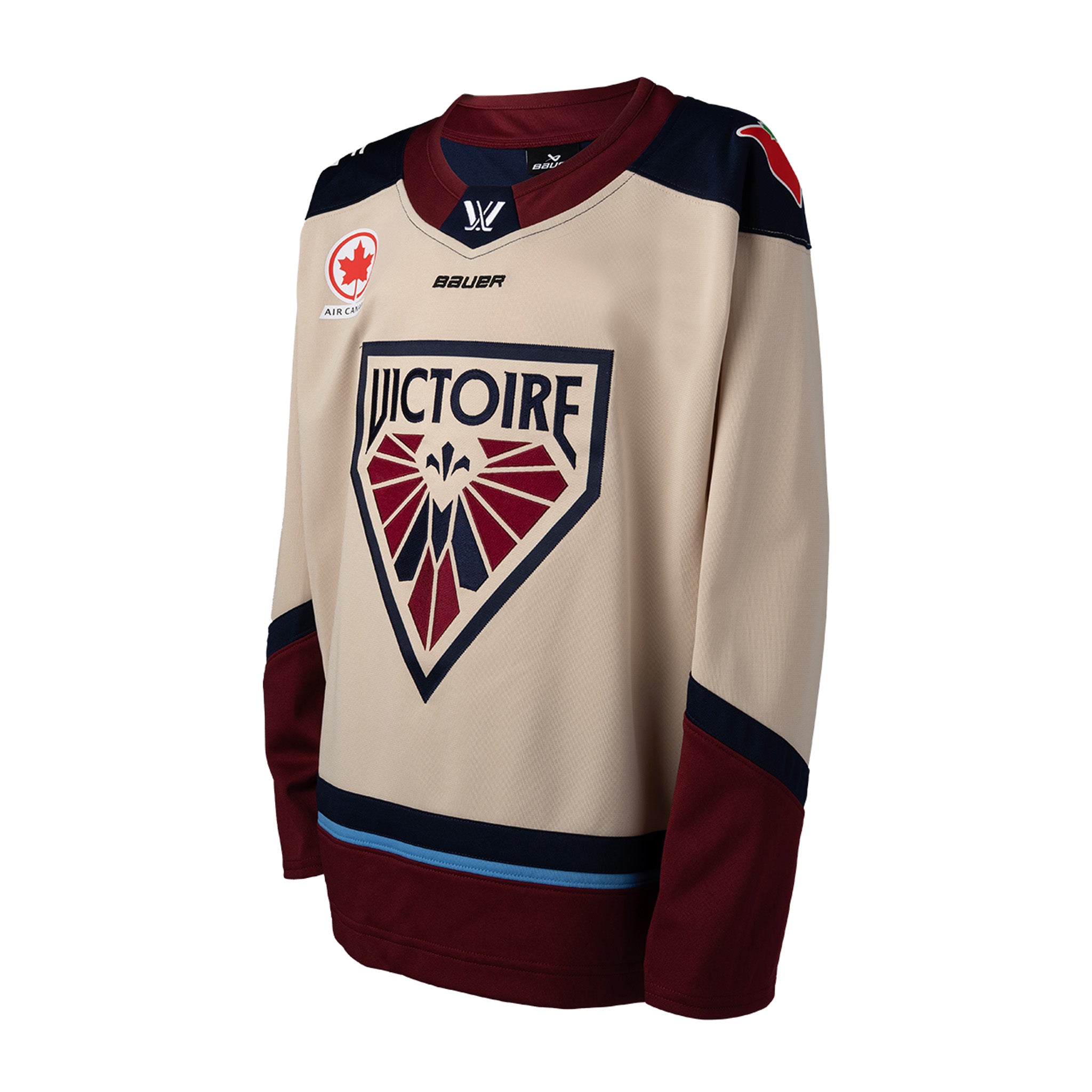 Youth Montreal Victoire Bauer Replica Away Jersey - Jersey in Cream
