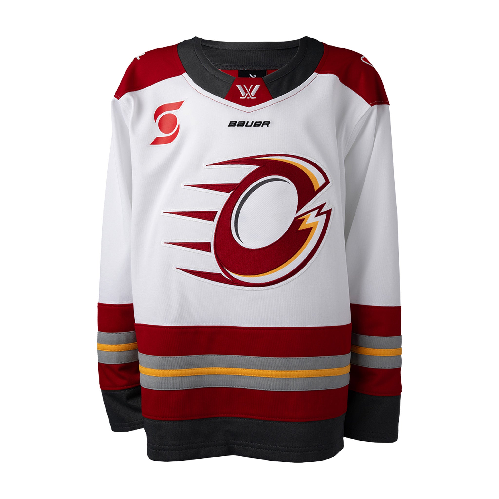 Youth Ottawa Charge Bauer Replica Away Jersey - Jersey in White