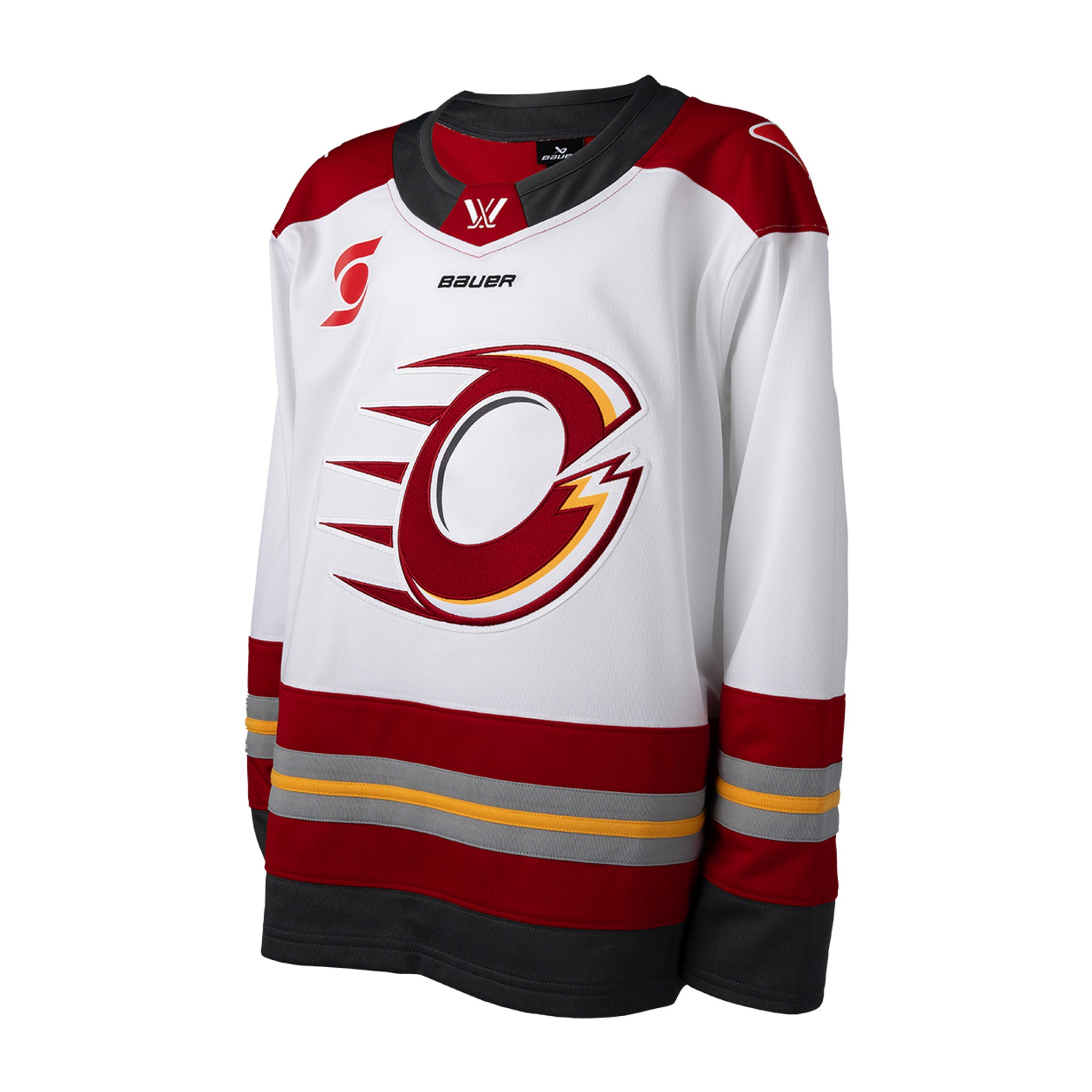 Youth Ottawa Charge Bauer Replica Away Jersey - Jersey in White