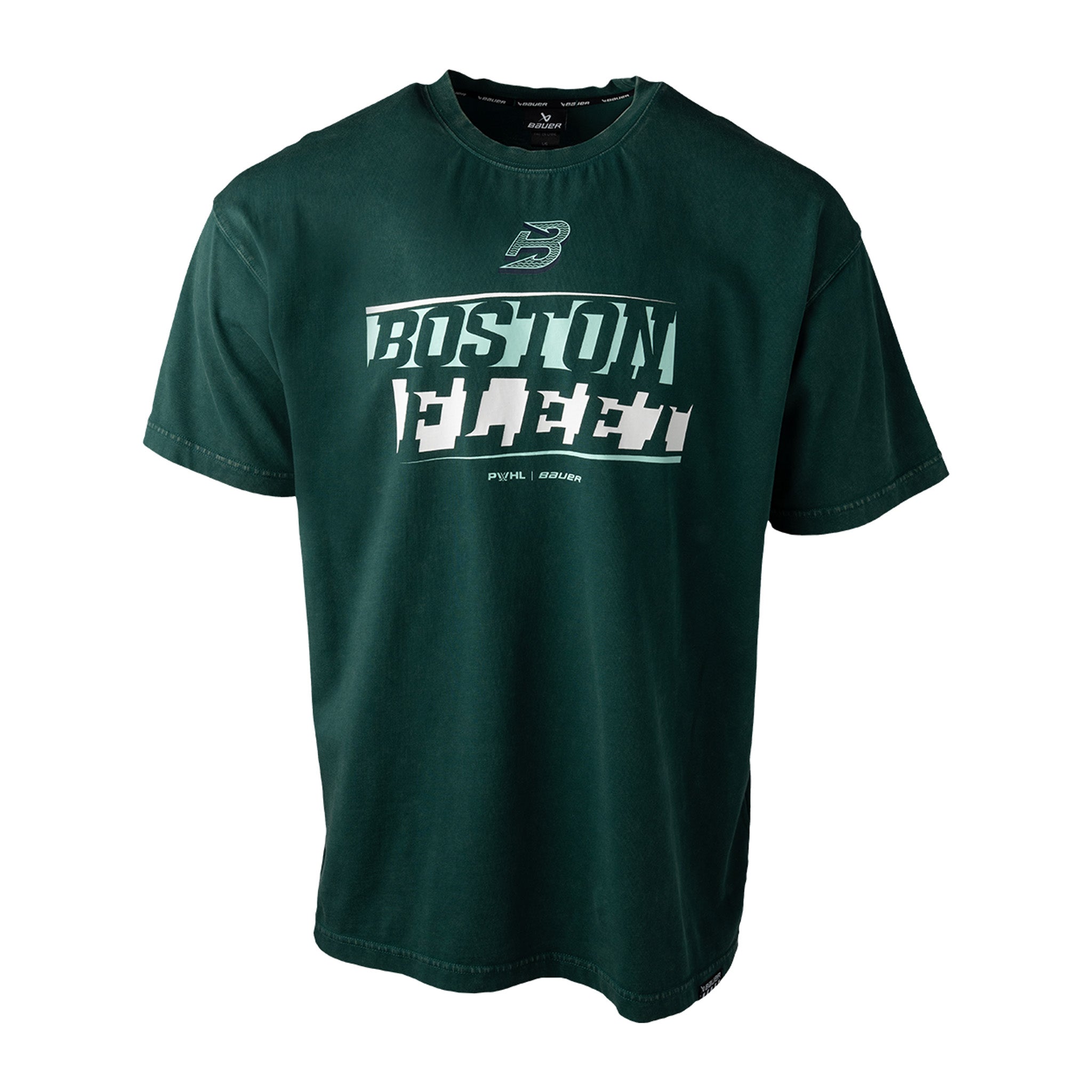 Adult Boston Fleet Bauer Boxy Graphic T-Shirt - T-shirt in Green