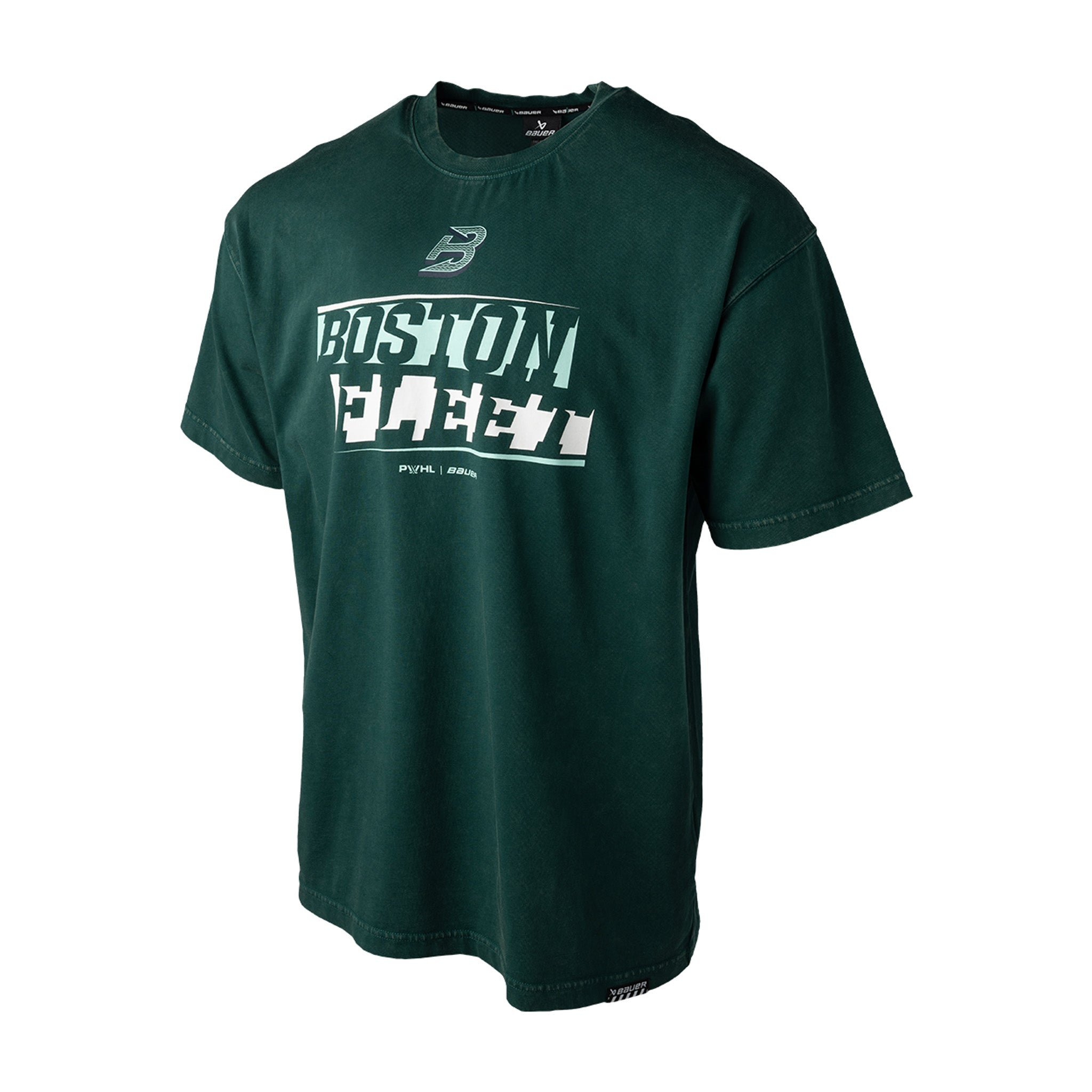 Adult Boston Fleet Bauer Boxy Graphic T-Shirt - T-shirt in Green