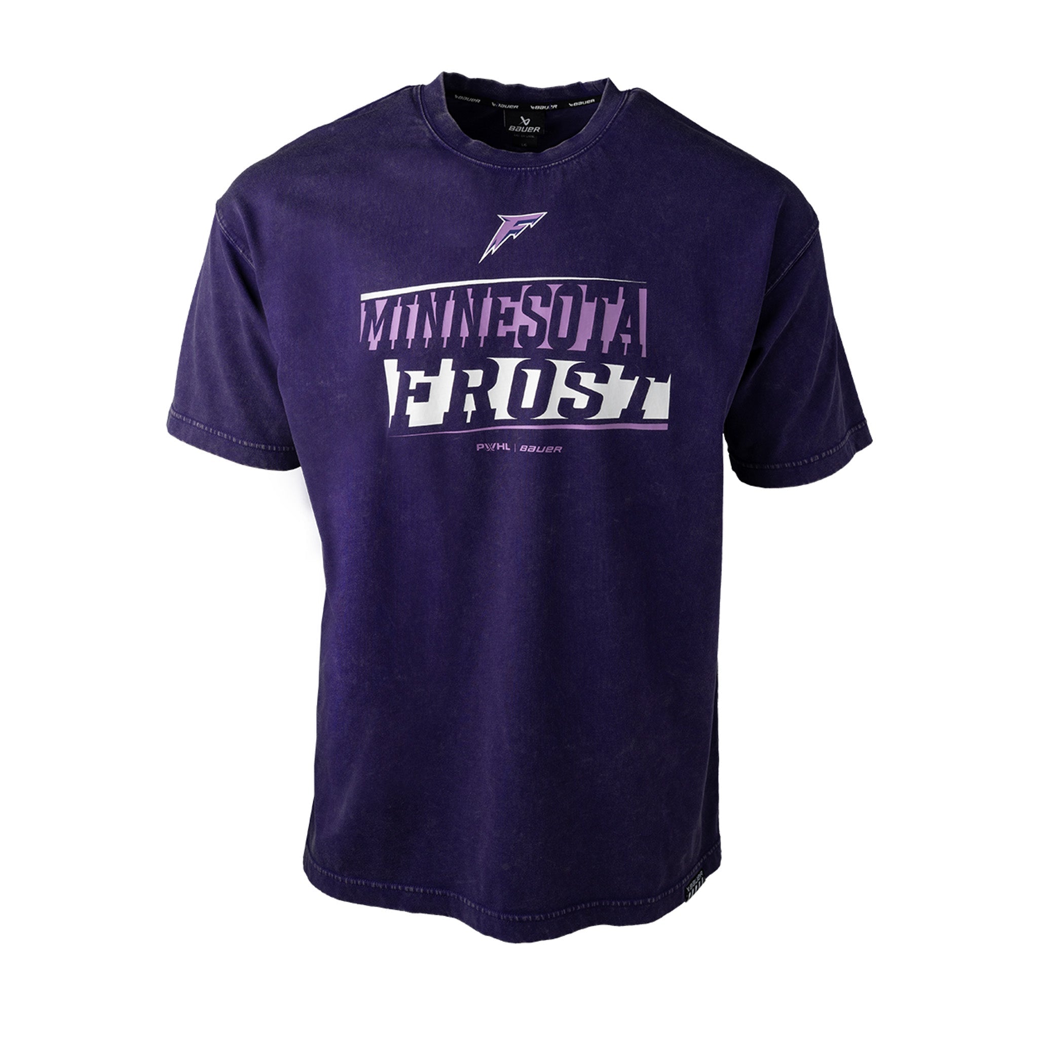 Adult Minnesota Frost Bauer Boxy Graphic T-Shirt - T-shirt in Purple
