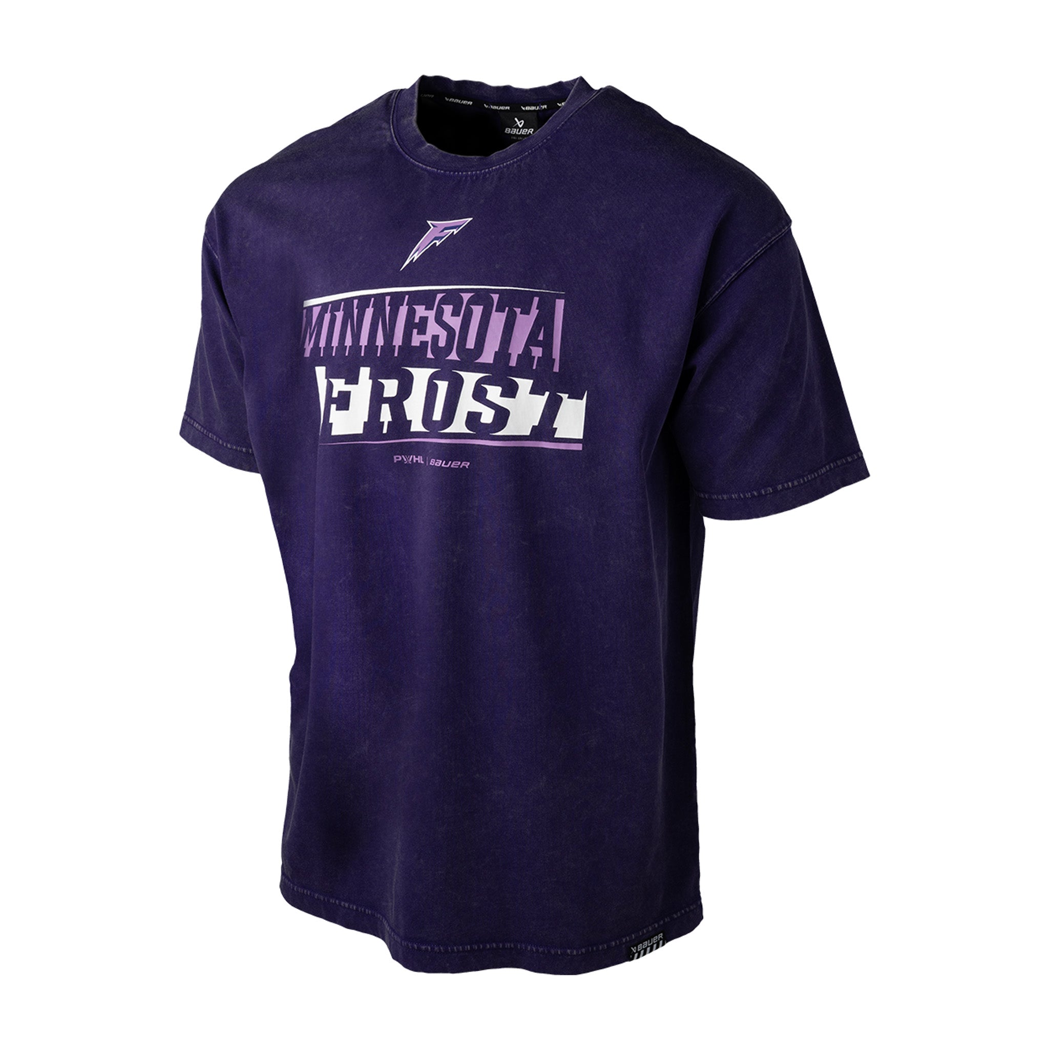 Adult Minnesota Frost Bauer Boxy Graphic T-Shirt - T-shirt in Purple
