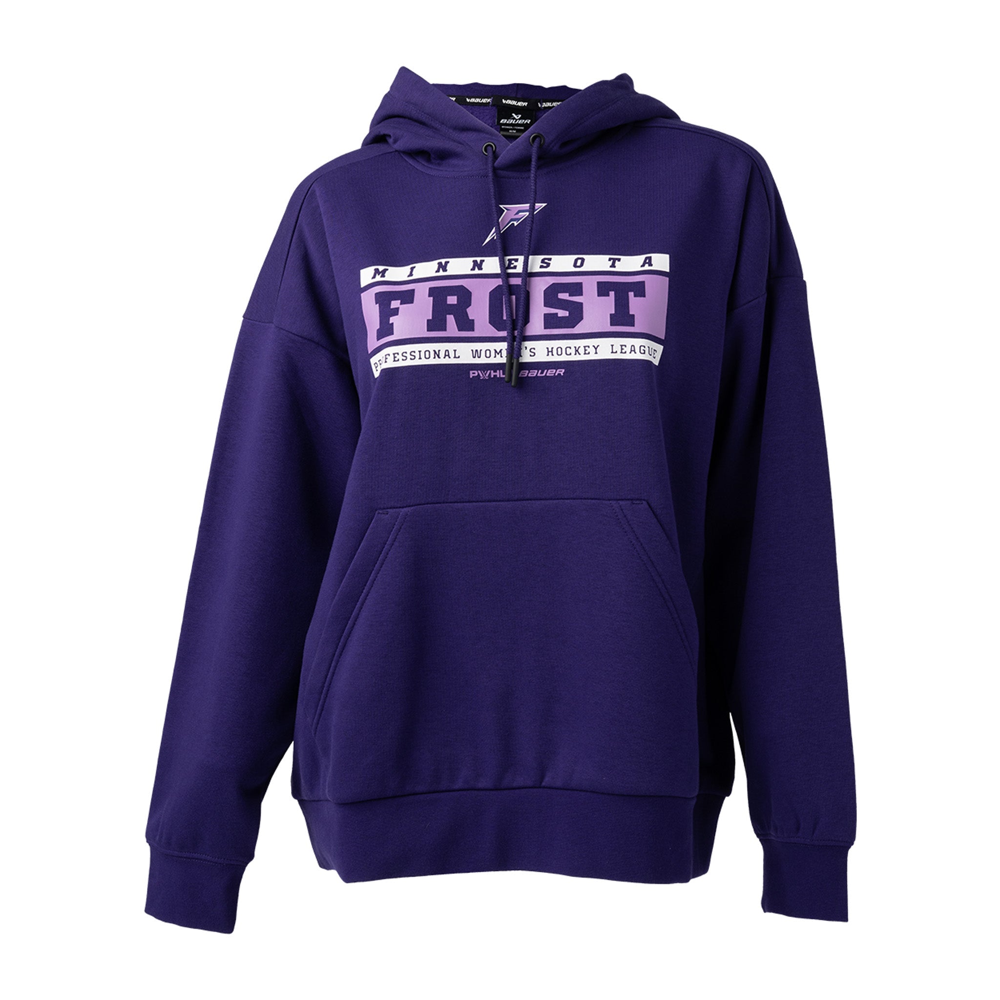 Women's Minnesota Frost Bauer Pullover Hoodie - Hoodie in Purple