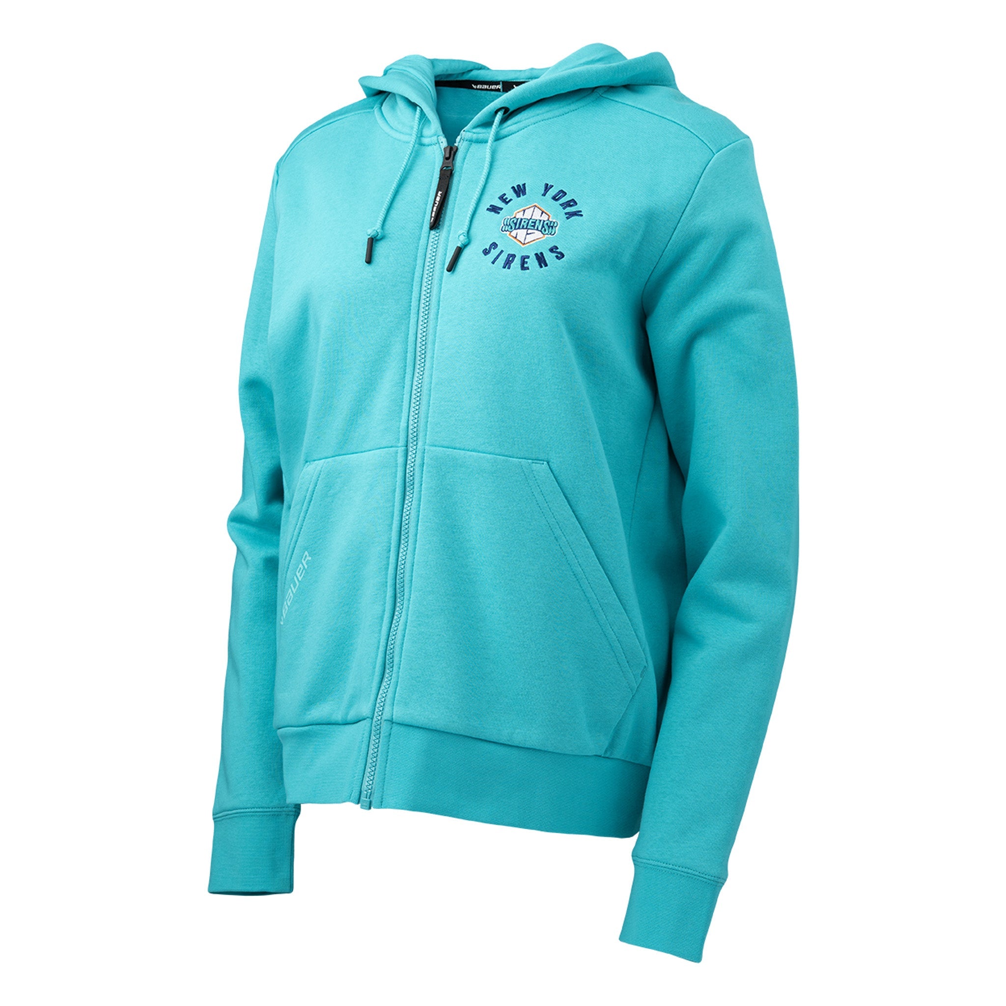 Women's New York Sirens Bauer FZ Ultimate II Hoodie - Hoodie in Teal