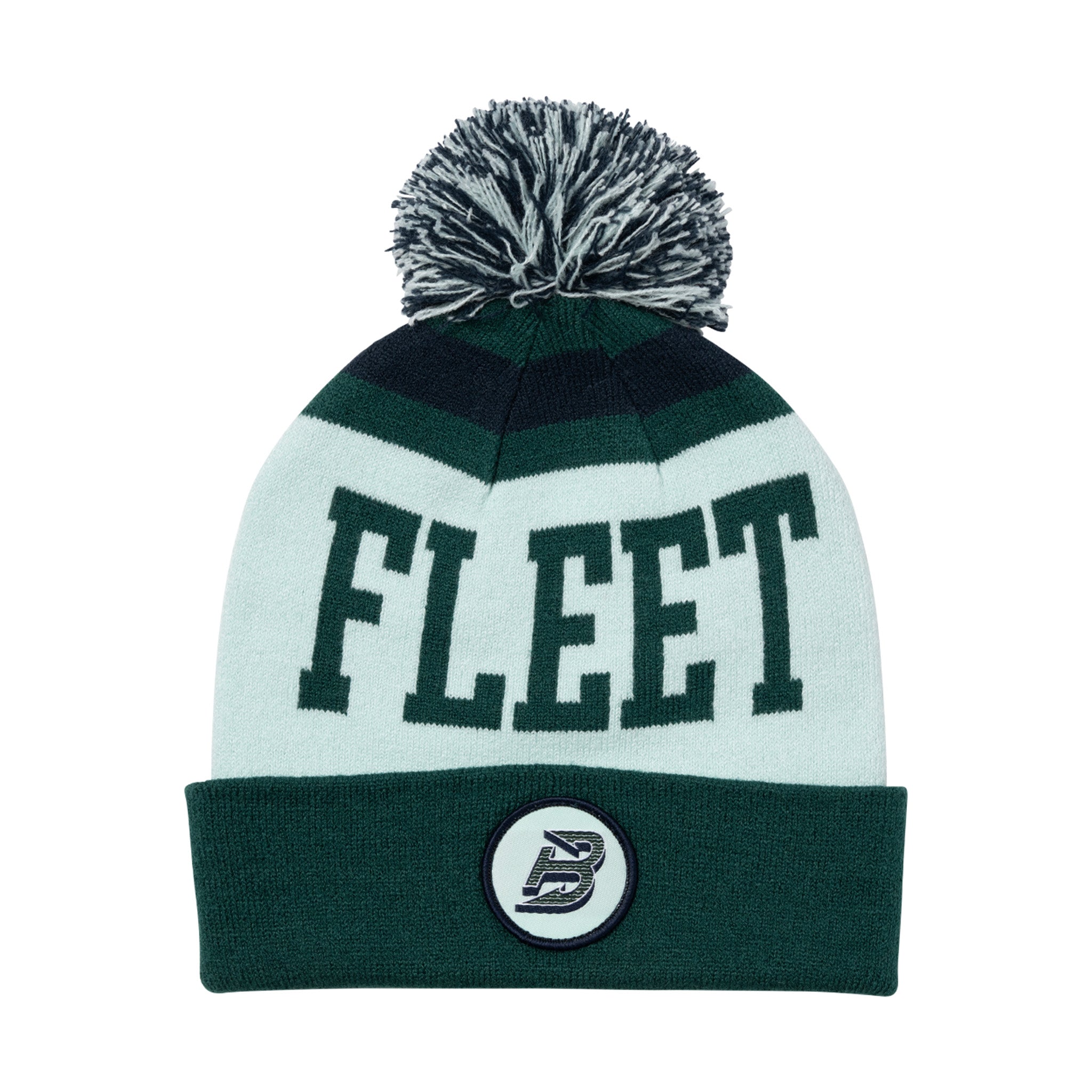 Adult Boston Fleet Bauer Knit Pom II - Hat in Green