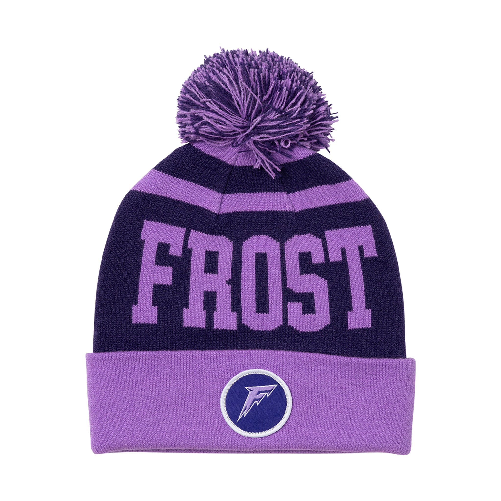 Adult Minnesota Frost Bauer Knit Pom II - Hat in Purple