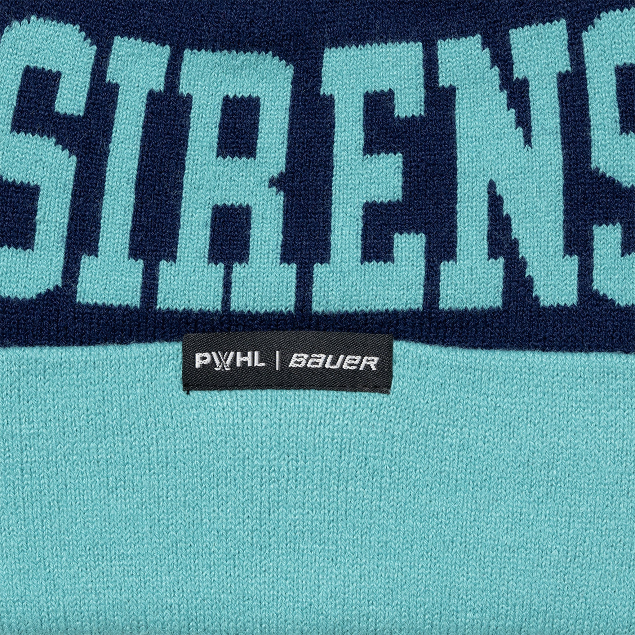 Adult New York Sirens Bauer Knit Pom II - Hat in Teal