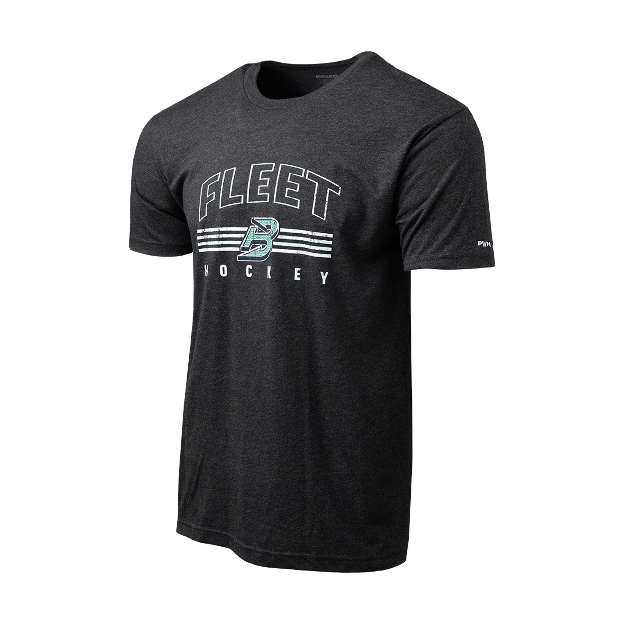 Adult Boston Fleet Bauer Tri Blend T-Shirt - T-Shirt in Black