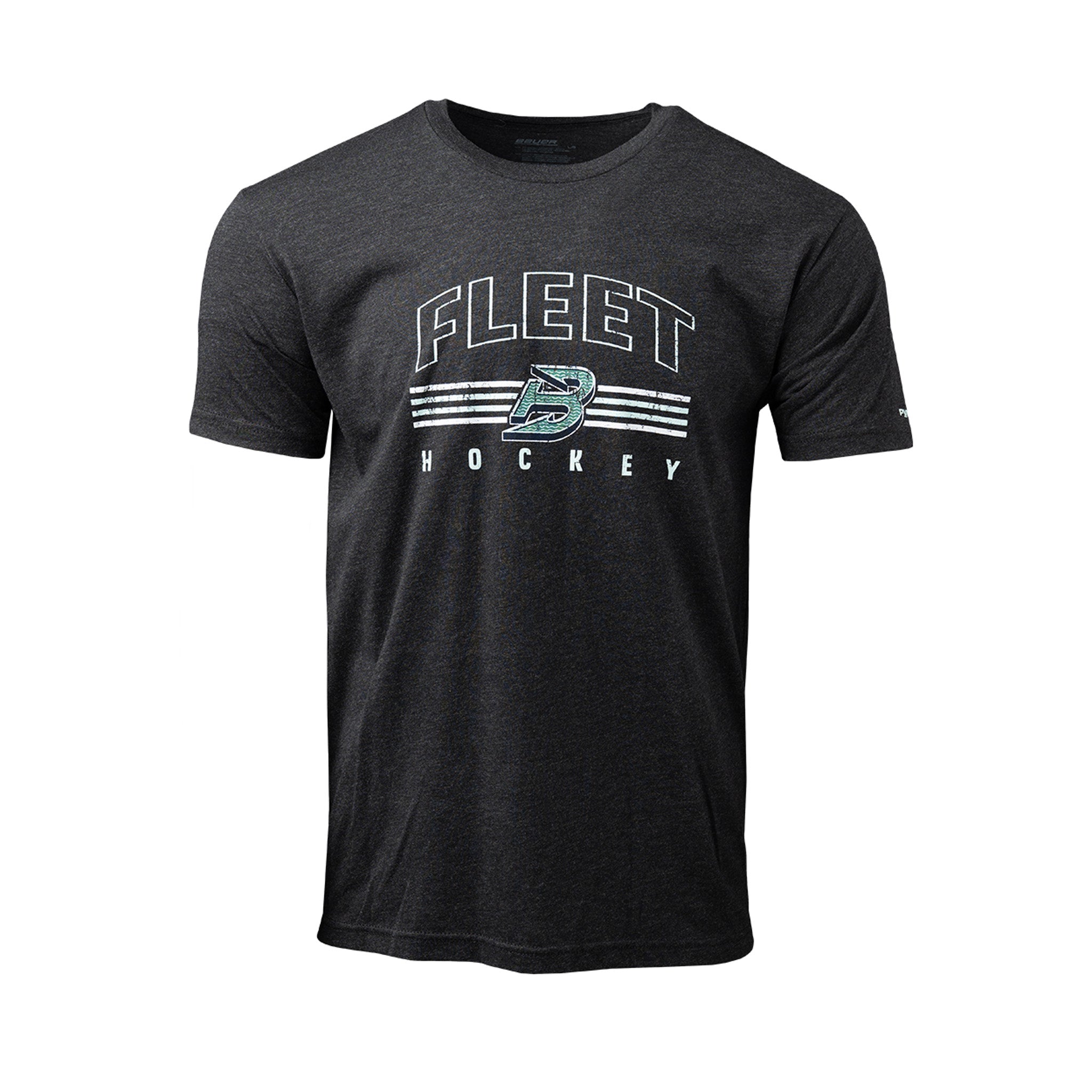 Adult Boston Fleet Bauer Tri Blend T-Shirt - T-Shirt in Black