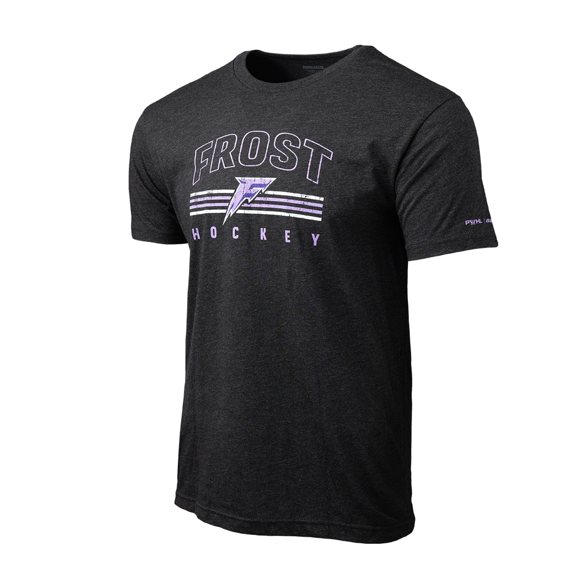 Adult Minnesota Frost Bauer Tri Blend T-Shirt - T-Shirt in Black