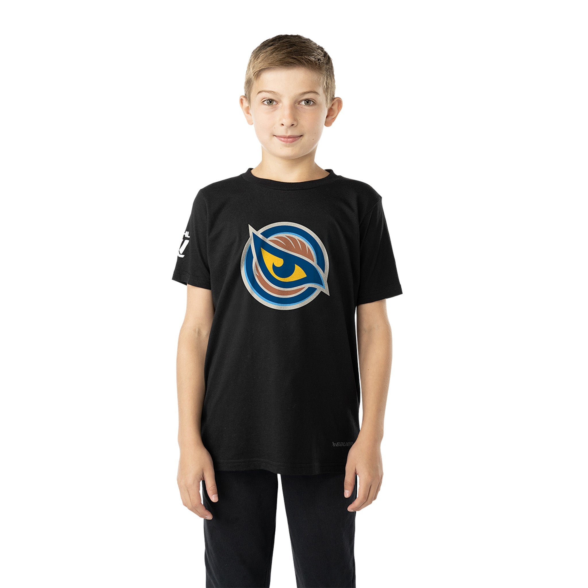 Youth Vancouver Goldeneyes Bauer Logo T-Shirt - T-Shirt in Black
