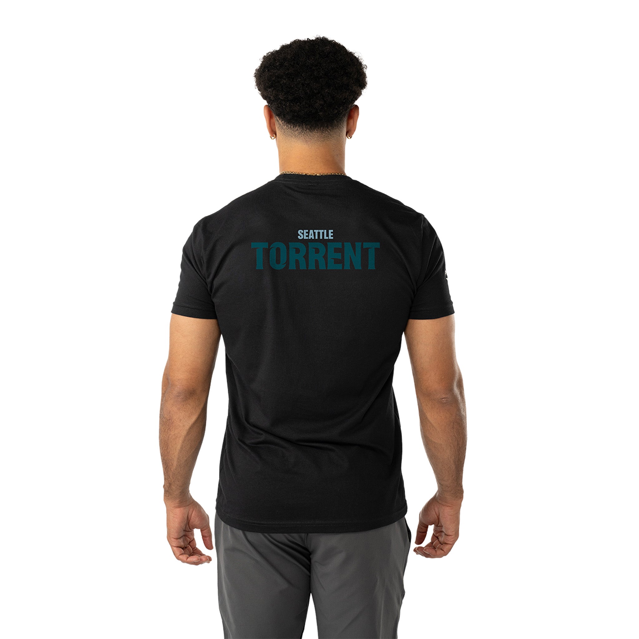 Adult Seattle Torrent Bauer Logo T-Shirt - T-Shirt in Black