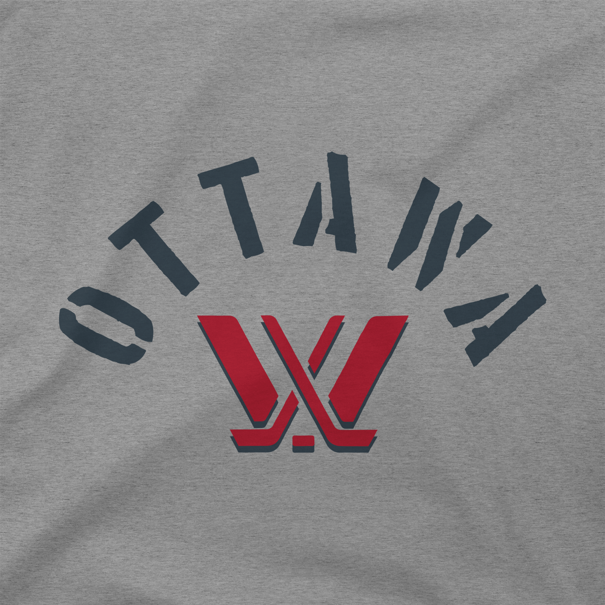 Ottawa StiX T-Shirt - T-Shirt in Grey