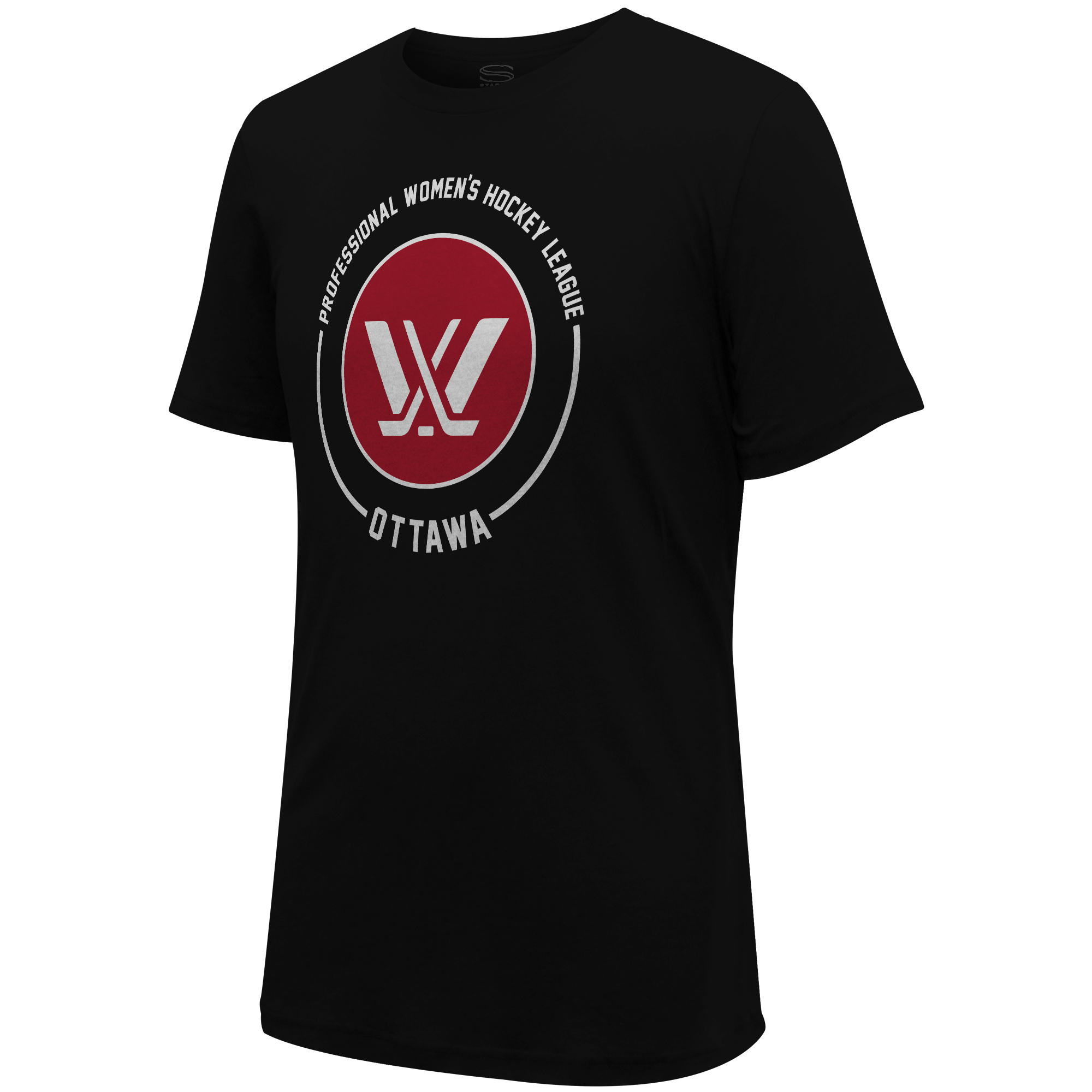 Ottawa Puck T-Shirt - T-Shirt in Black