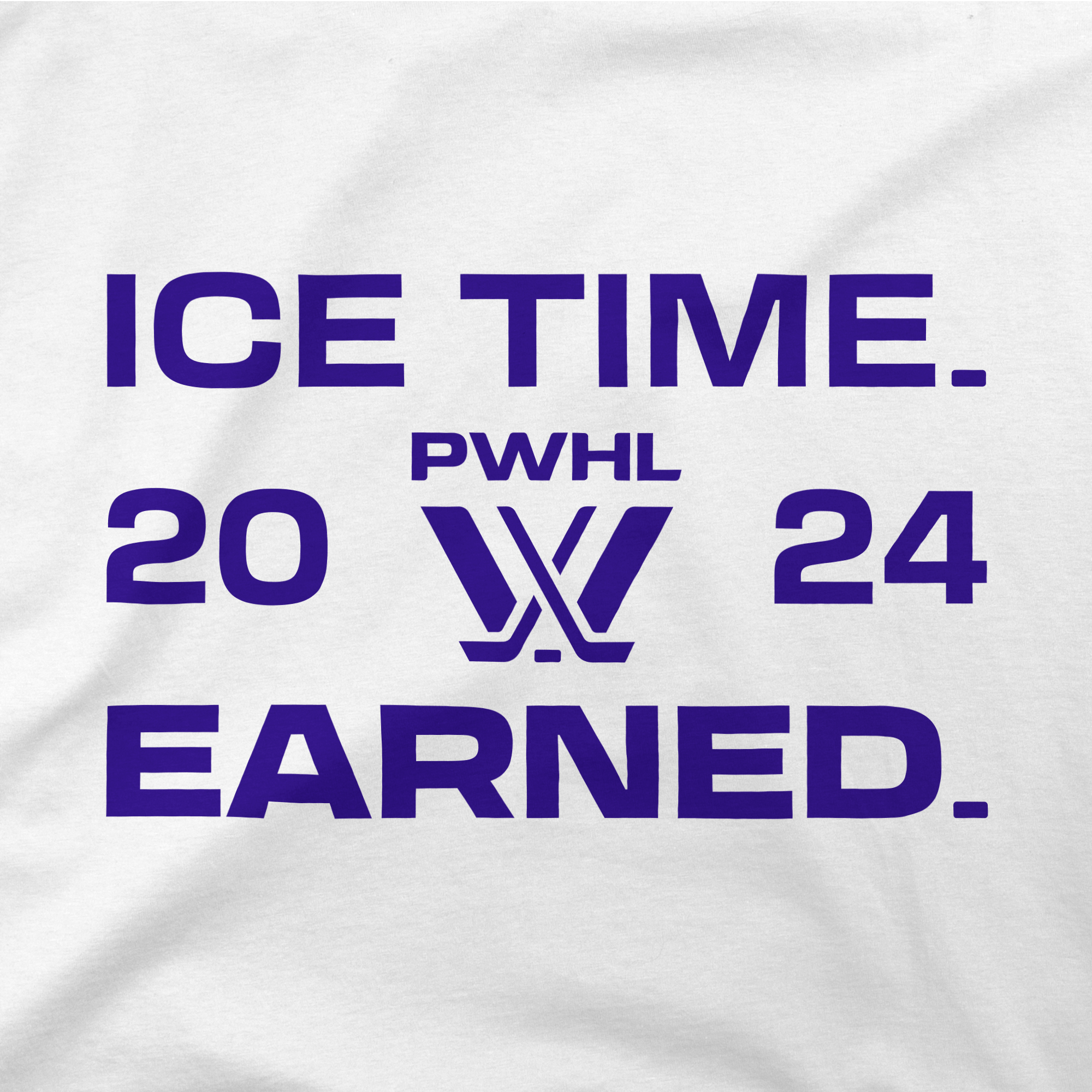 PWHL Ice Time Earned Youth Hoodie - Hoodie in White