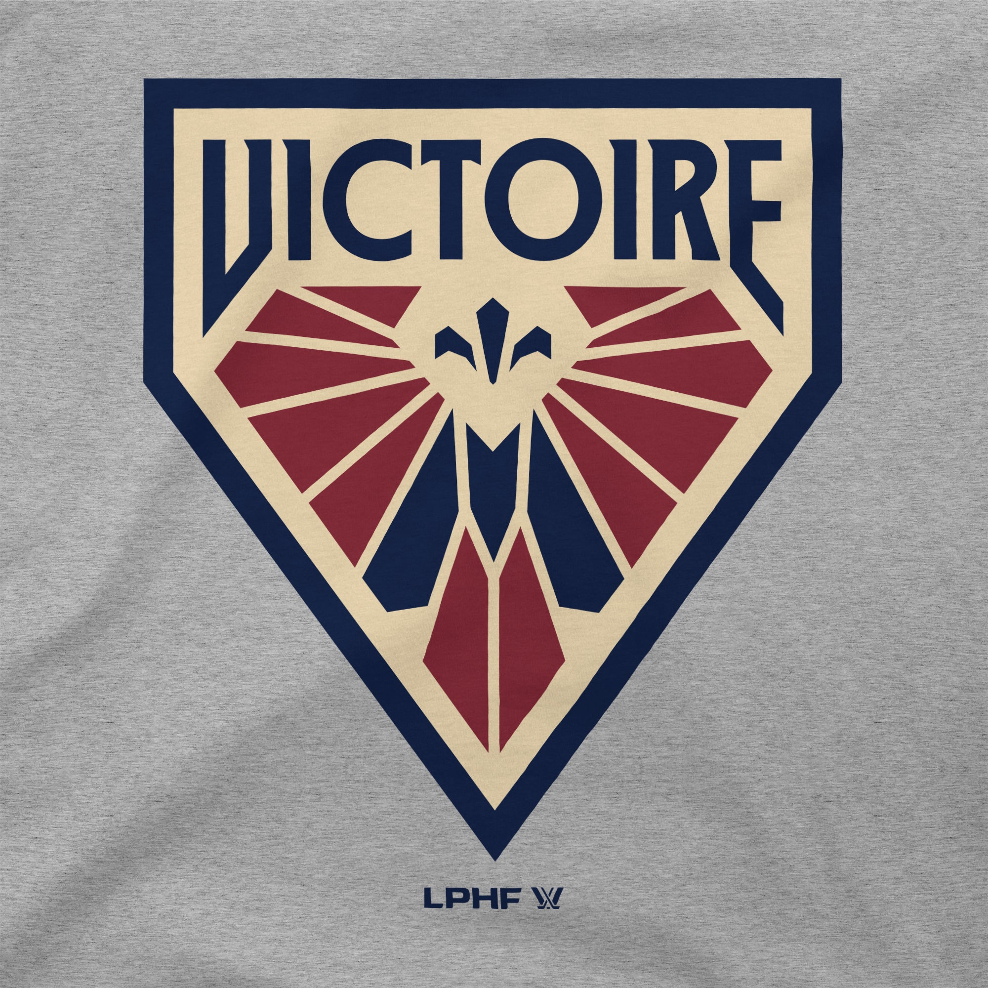 Montreal Victoire Unisex Stadium Essentials Logo T-Shirt - T-Shirt in Grey