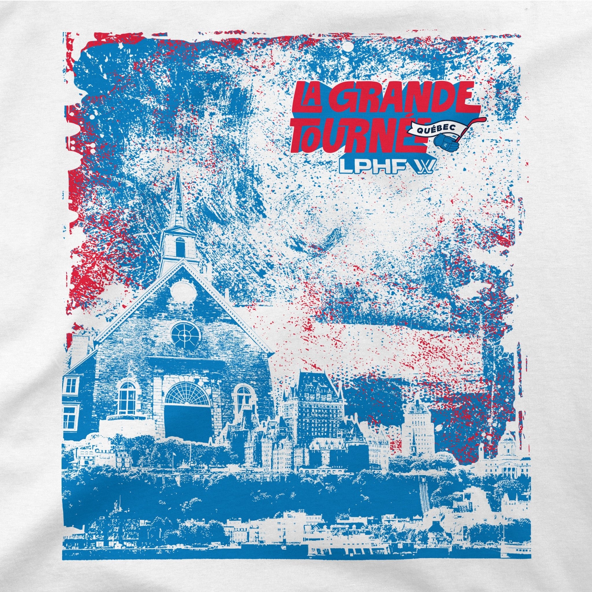 LPHF Stadium Essentials Québec City Takeover City Photo Long Sleeve T-Shirt - T-shirt in S