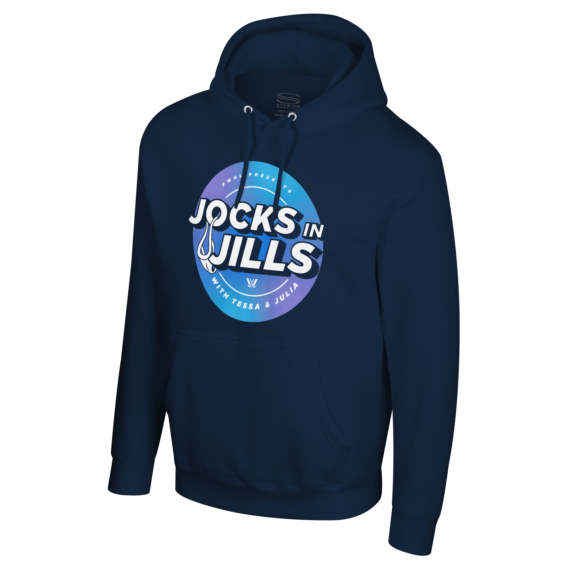 Jocks in Jills Adult Stadium Essentials Origins Hoodie - Hoodie in Navy