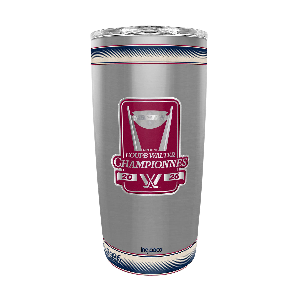 Montreal Victoire 2026 20 OZ Stainless Steel Tumbler - Walter Cup Champs - Drinkware in